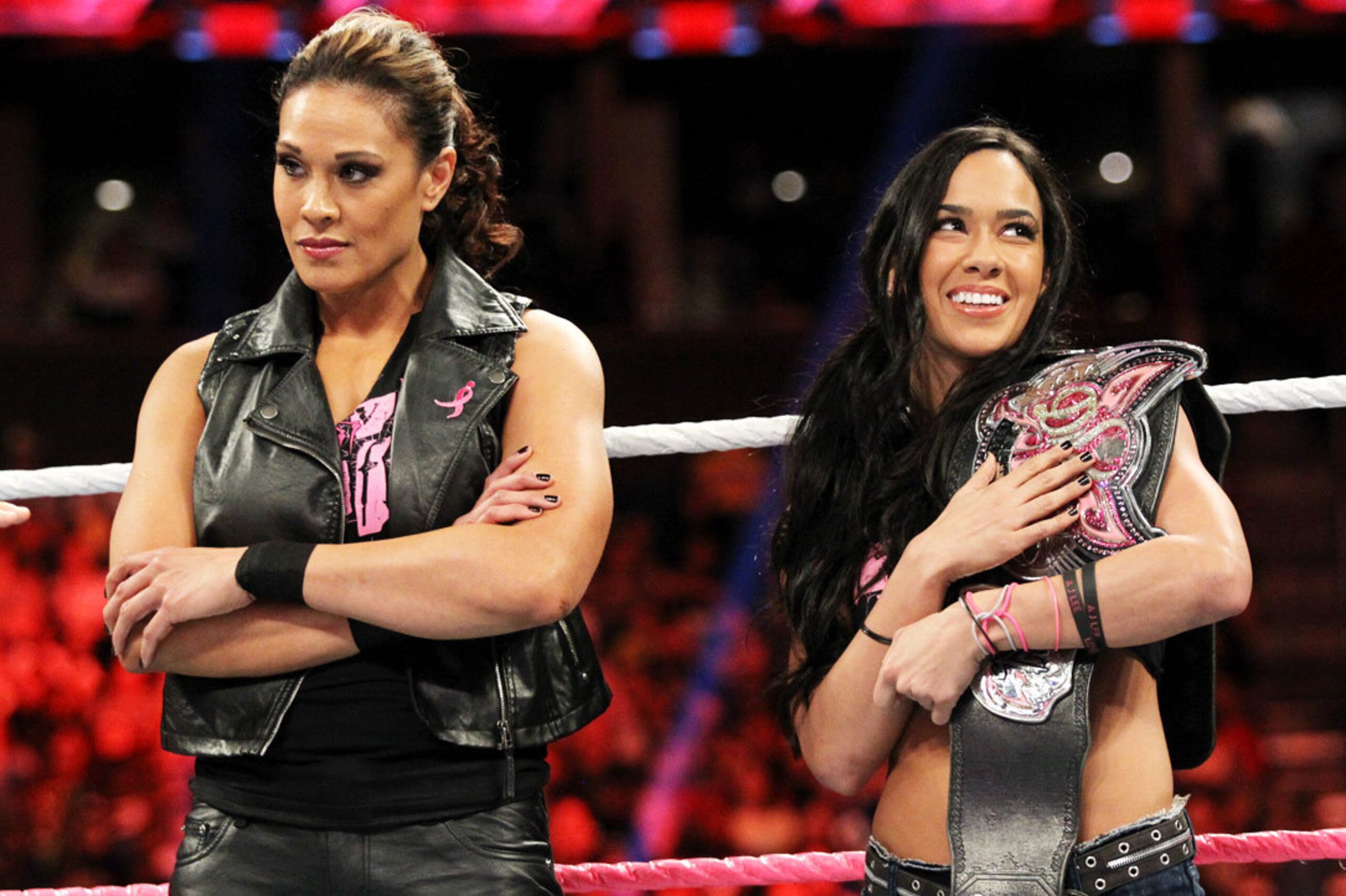 Tamina Snuka and AJ Lee, WrestleMania opponents?