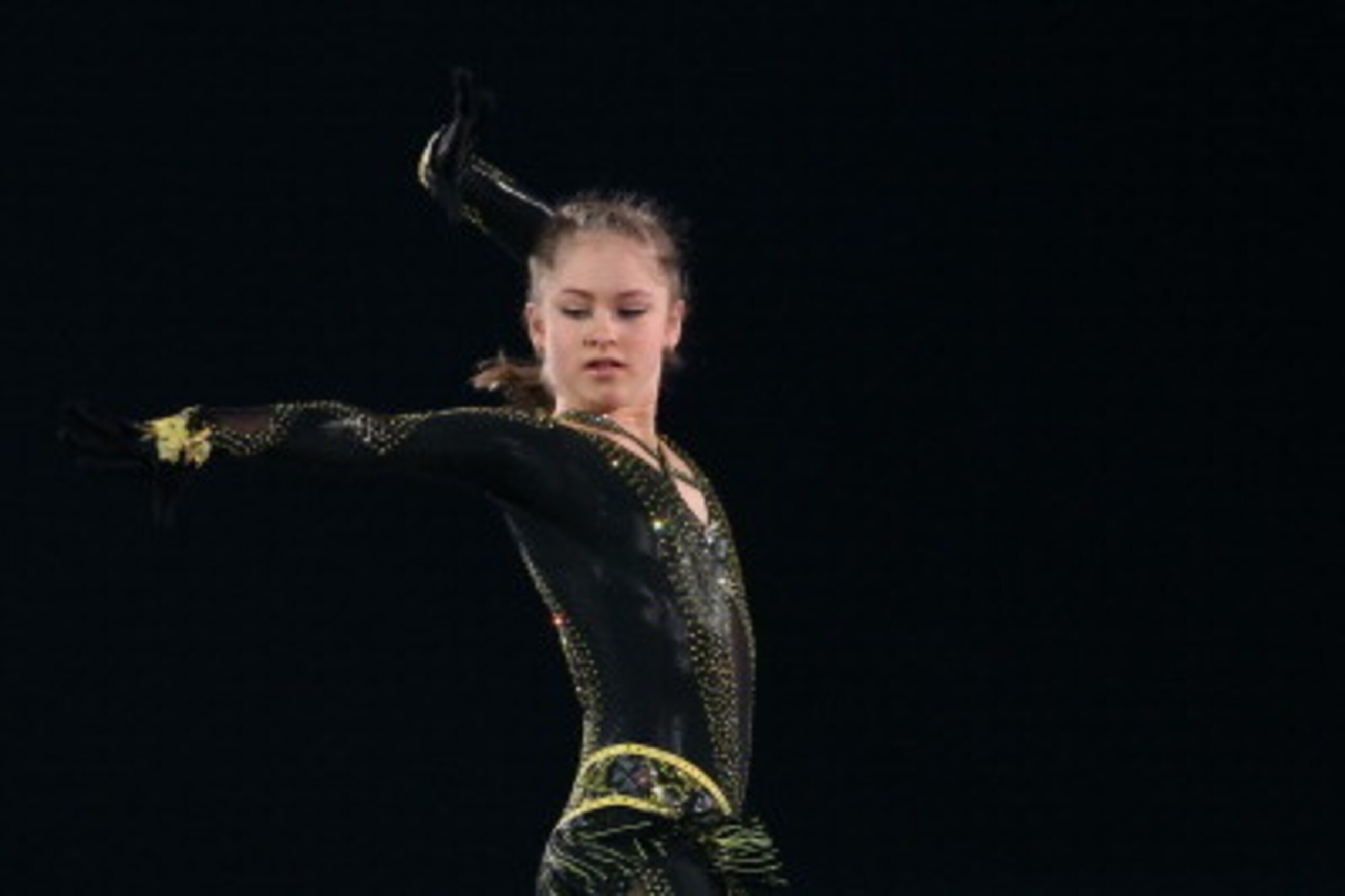 FUKUOKA, JAPAN - DECEMBER 08:  Julia Lipnitskaia of Russia performs her routine in the Gala during day four of the ISU Grand Prix of Figure Skating Final 2013/2014 at Marine Messe Fukuoka on December 8, 2013 in Fukuoka, Japan.  (Photo by Atsushi Tomura/Ge