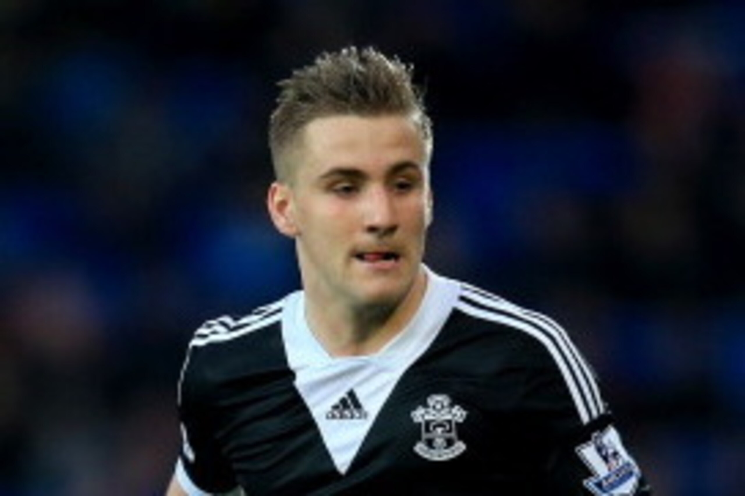 CARDIFF, WALES - DECEMBER 26:  Luke Shaw of Southampton in action during the Barclays Premier League match between Cardiff City and Southampton at the Cardiff City Stadium on December 26, 2013 in Cardiff, Wales.  (Photo by Richard Heathcote/Getty Images)