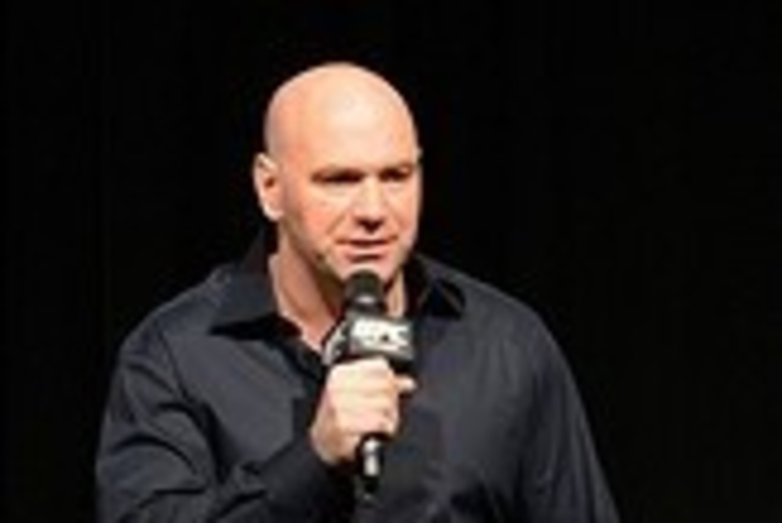 Dec 28, 2013; Las Vegas, NV, USA;   UFC president Dana White at a press conference to introduce the new digital platform UFC Fight Pass at the MGM Grand Garden Arena. Mandatory Credit: Jayne Kamin-Oncea-USA TODAY Sports