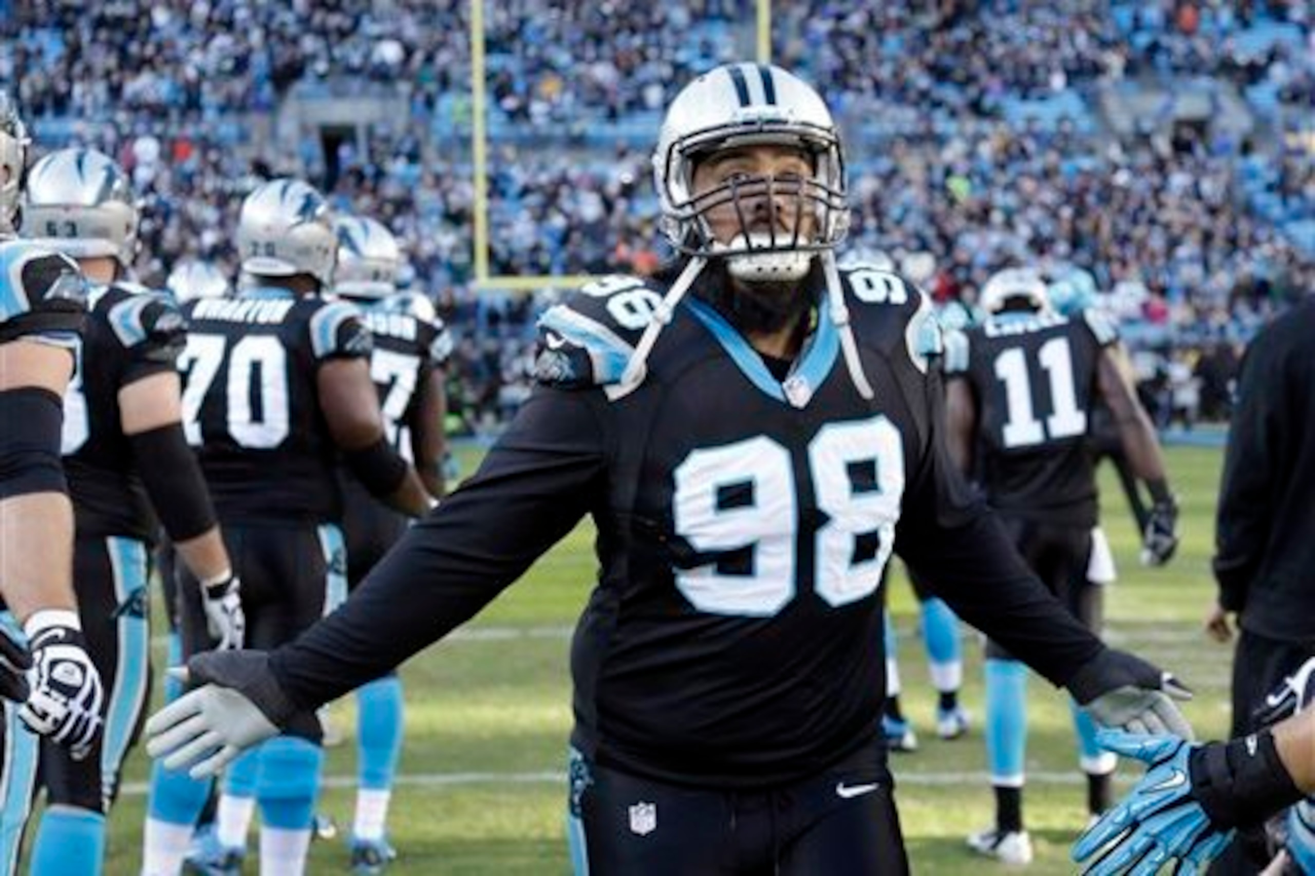 Combine medical testing happened to catch Star Lotulelei's temporarily decreased left ventricular ejection fraction.