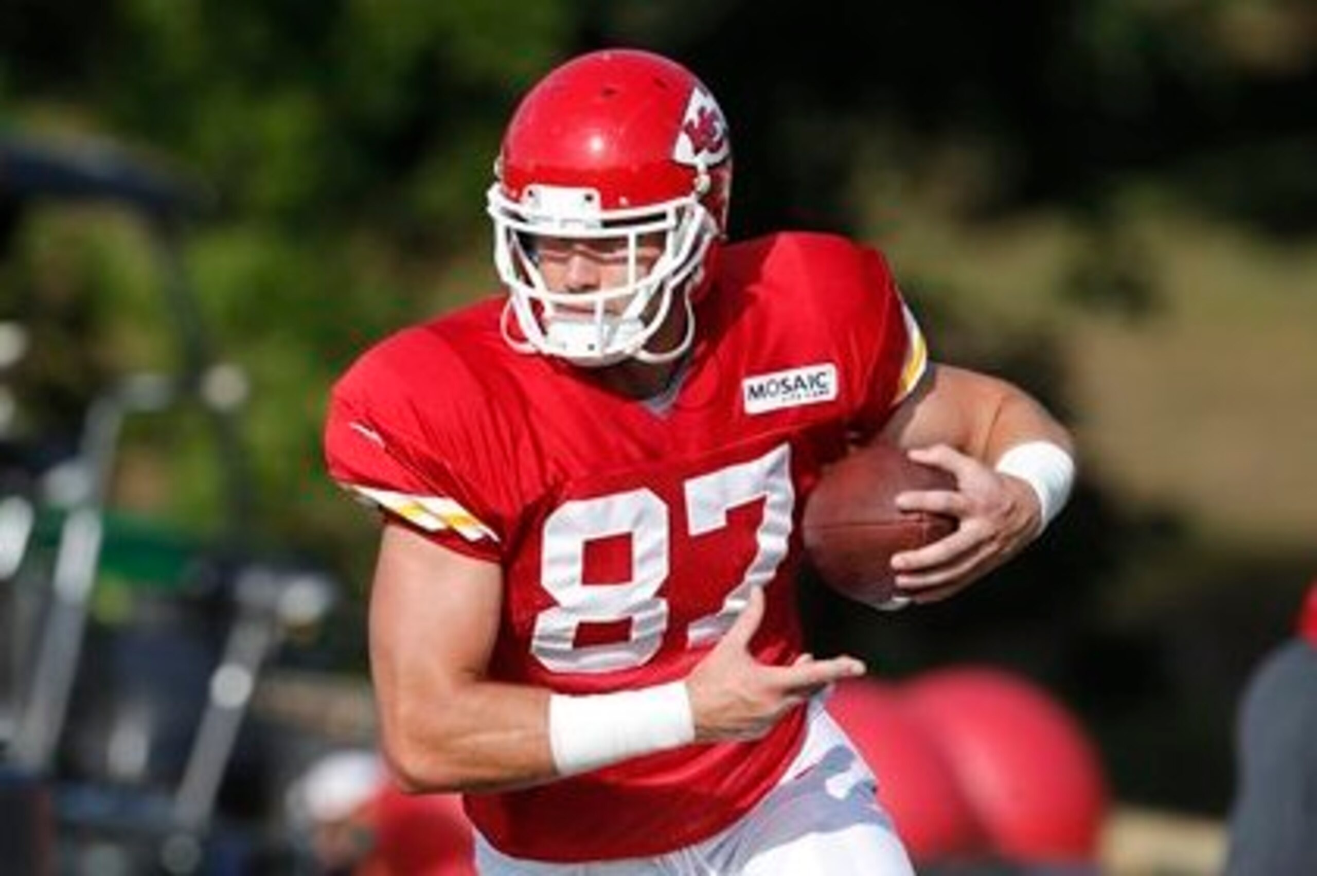 The Chiefs could check all the boxes when they drafted tight end Travis Kelce last year. The Chiefs could check all the boxes when they drafted tight end Travis Kelce last year.