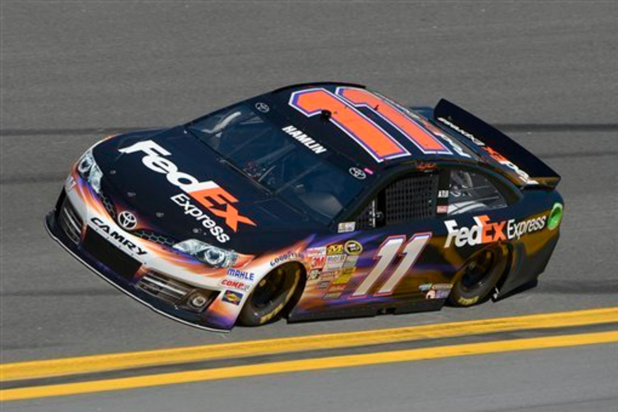 Hamlin is looking more confident than he did at almost any point last season.