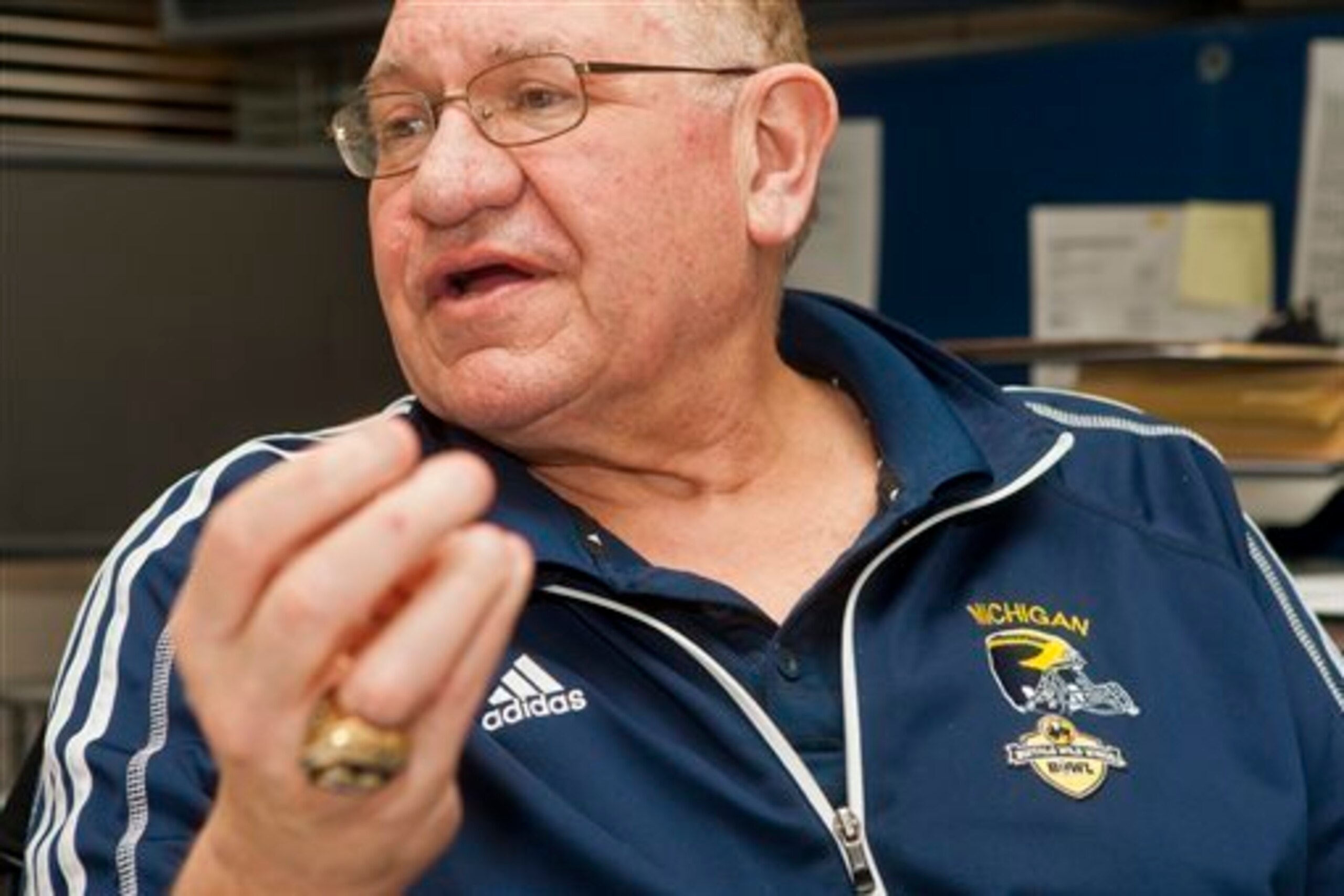 Bo was the "Michigan football coach." That was it.