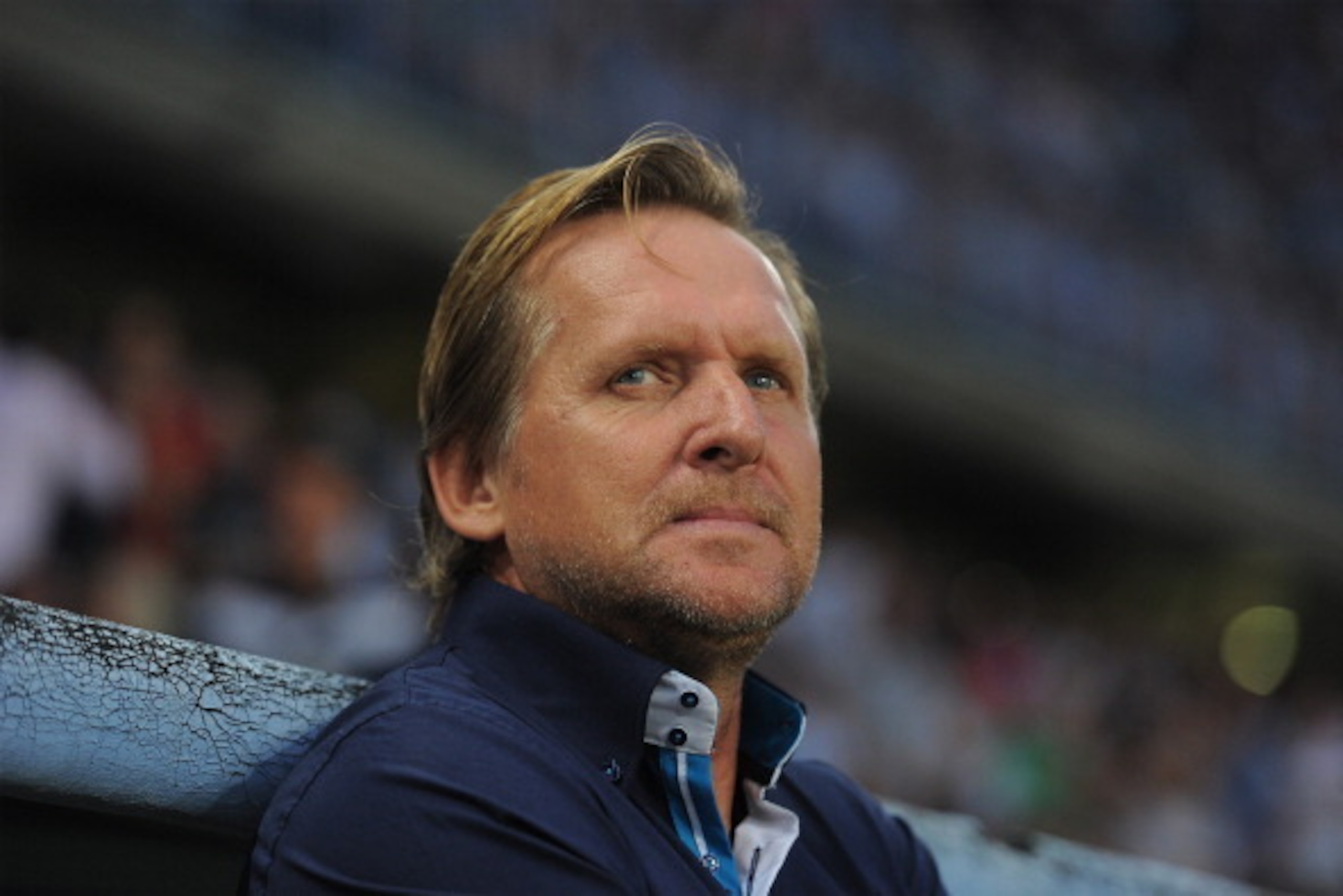 MALAGA, SPAIN - AUGUST 25: Malaga FC head coach Bernd Schuster looks on during the La Liga match between Malaga CF and FC Barcelona at La Rosaleda Stadium on August 25, 2013 in Malaga, Spain. (Photo by Denis Doyle/Getty Images) MALAGA, SPAIN - AUGUST 25: Malaga FC head coach Bernd Schuster looks on during the La Liga match between Malaga CF and FC Barcelona at La Rosaleda Stadium on August 25, 2013 in Malaga, Spain. (Photo by Denis Doyle/Getty Images)
