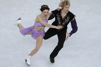 Meryl Davis and Charlie White claimed gold in ice dance.