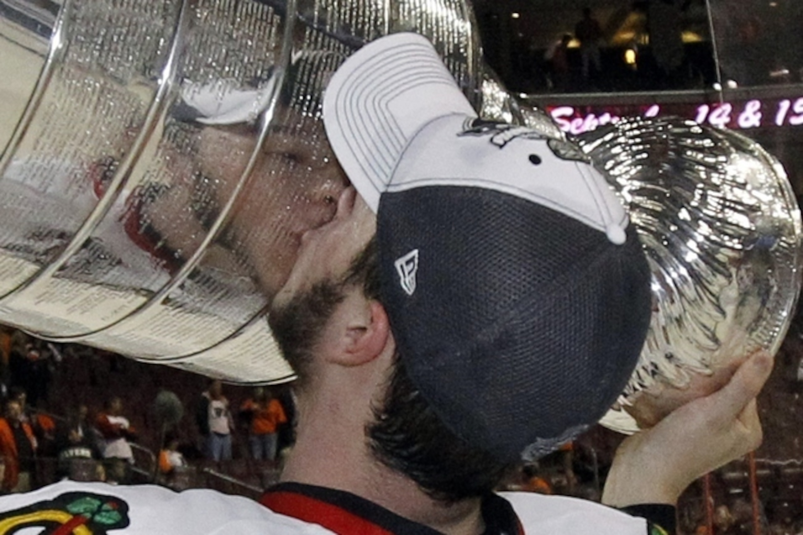Jonathan Toews hoisted the Stanley Cup in 2010... Jonathan Toews hoisted the Stanley Cup in 2010...