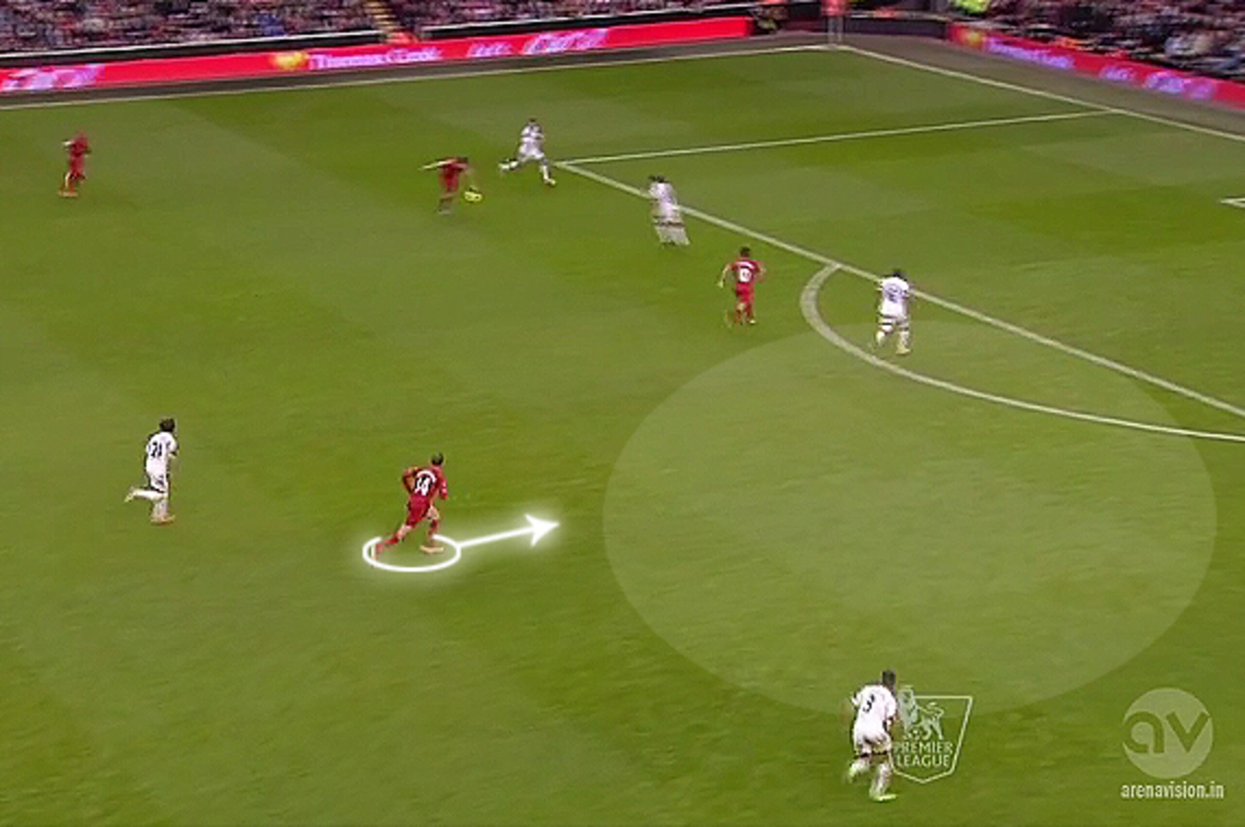 Henderson gambles and his reward is a goal.