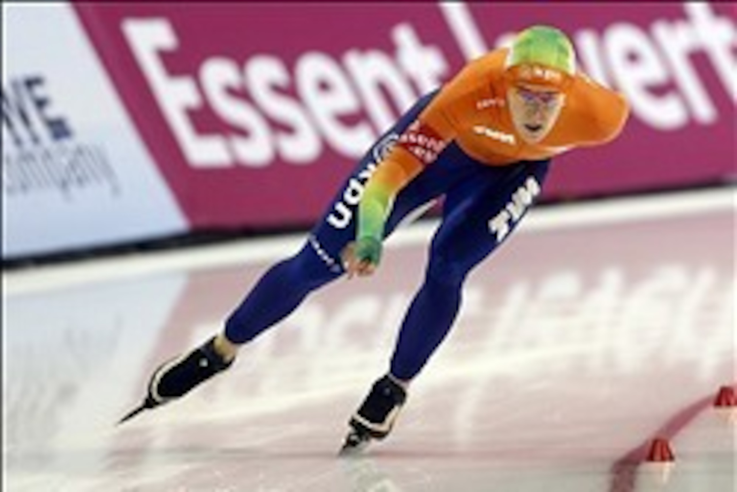 Nov 17, 2013; Kearns, UT, USA; Ireen Wst of the Netherlands during the women's 1,000 meter during the Essent ISU speedskating World Cup at Utah Olympic Oval. Mandatory Credit: Jim Urquhart-USA TODAY Sports Nov 17, 2013; Kearns, UT, USA; Ireen Wst of the Netherlands during the women's 1,000 meter during the Essent ISU speedskating World Cup at Utah Olympic Oval. Mandatory Credit: Jim Urquhart-USA TODAY Sports