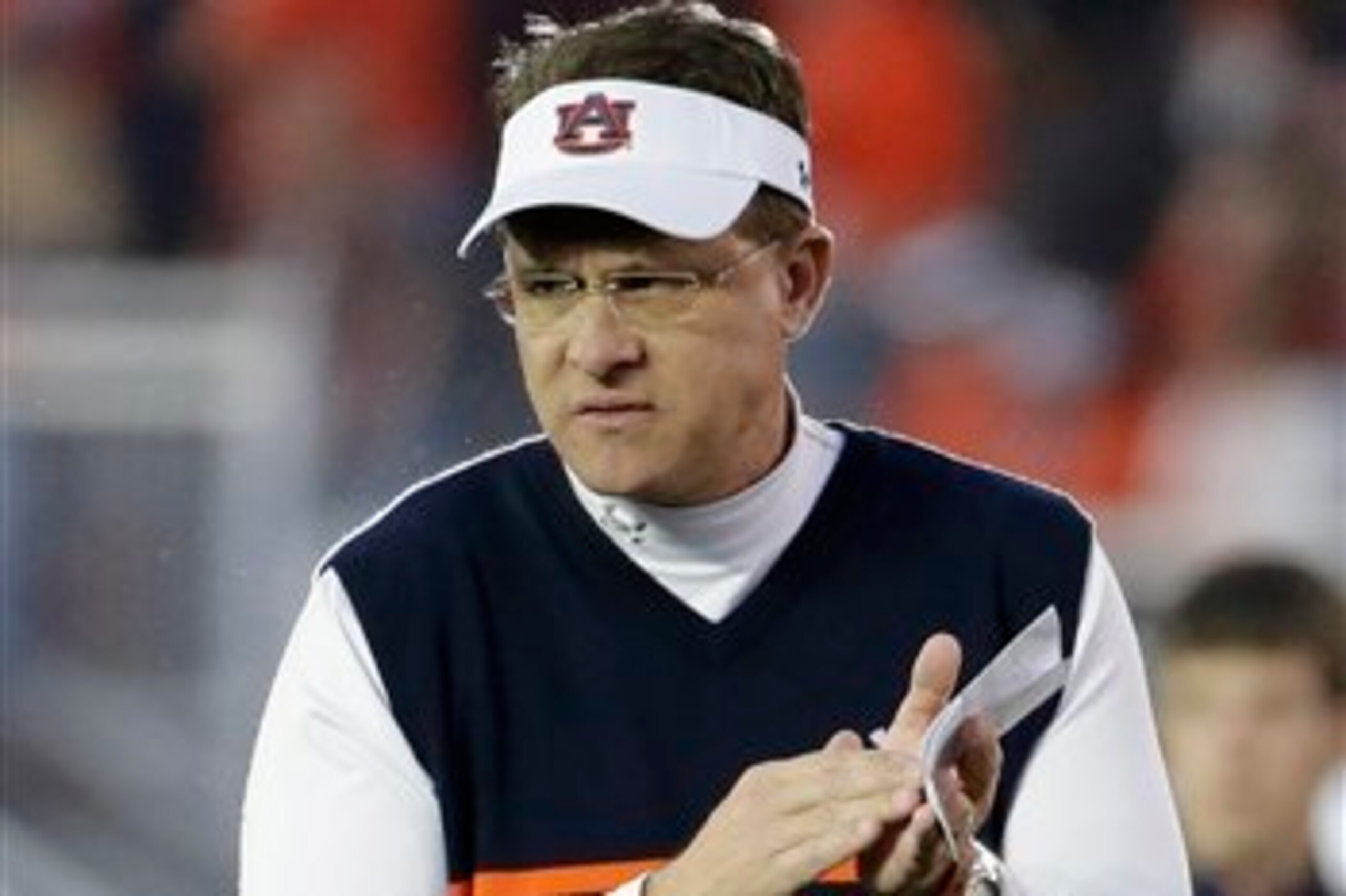 Auburn head coach Gus Malzahn