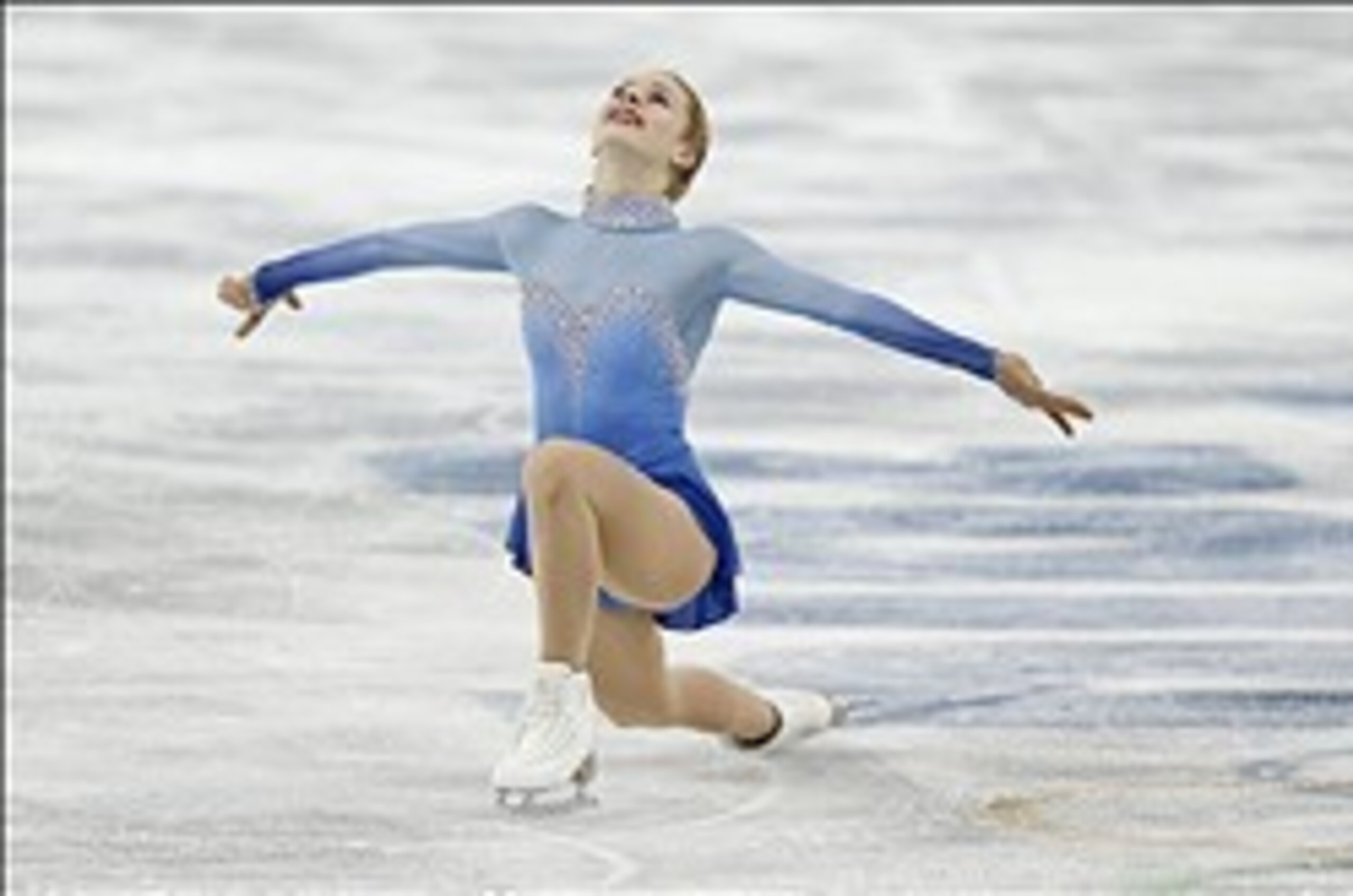 Feb 20, 2014; Sochi, RUSSIA;  Gracie Gold (USA) performs in the ladies free skate program during the Sochi 2014 Olympic Winter Games at Iceberg Skating Palace. Mandatory Credit: Jeff Swinger-USA TODAY Sports