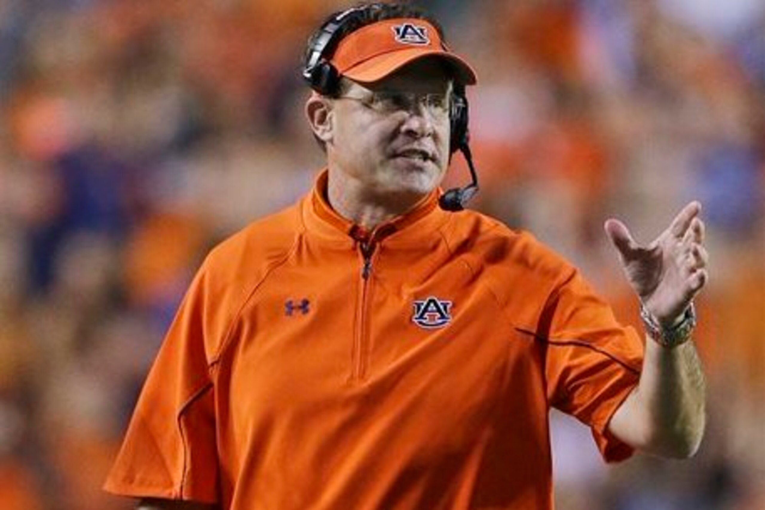 Auburn head coach Gus Malzahn Auburn head coach Gus Malzahn