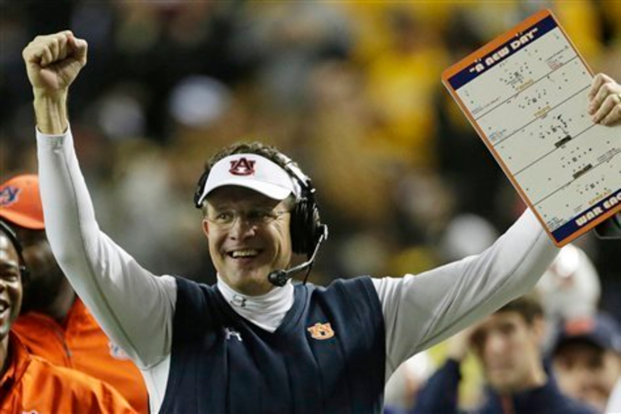Auburn head coach Gus Malzahn Auburn head coach Gus Malzahn
