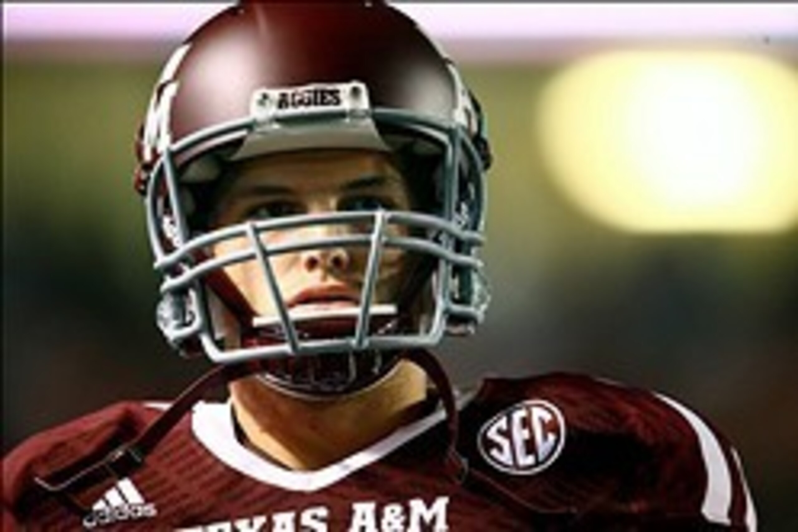 Sep 21, 2013; College Station, TX, USA; Texas A&M Aggies quarterback Matt Joeckel (16) against the SMU Mustangs in the second half at Kyle Field. Mandatory Credit: Mark J. Rebilas-USA TODAY Sports