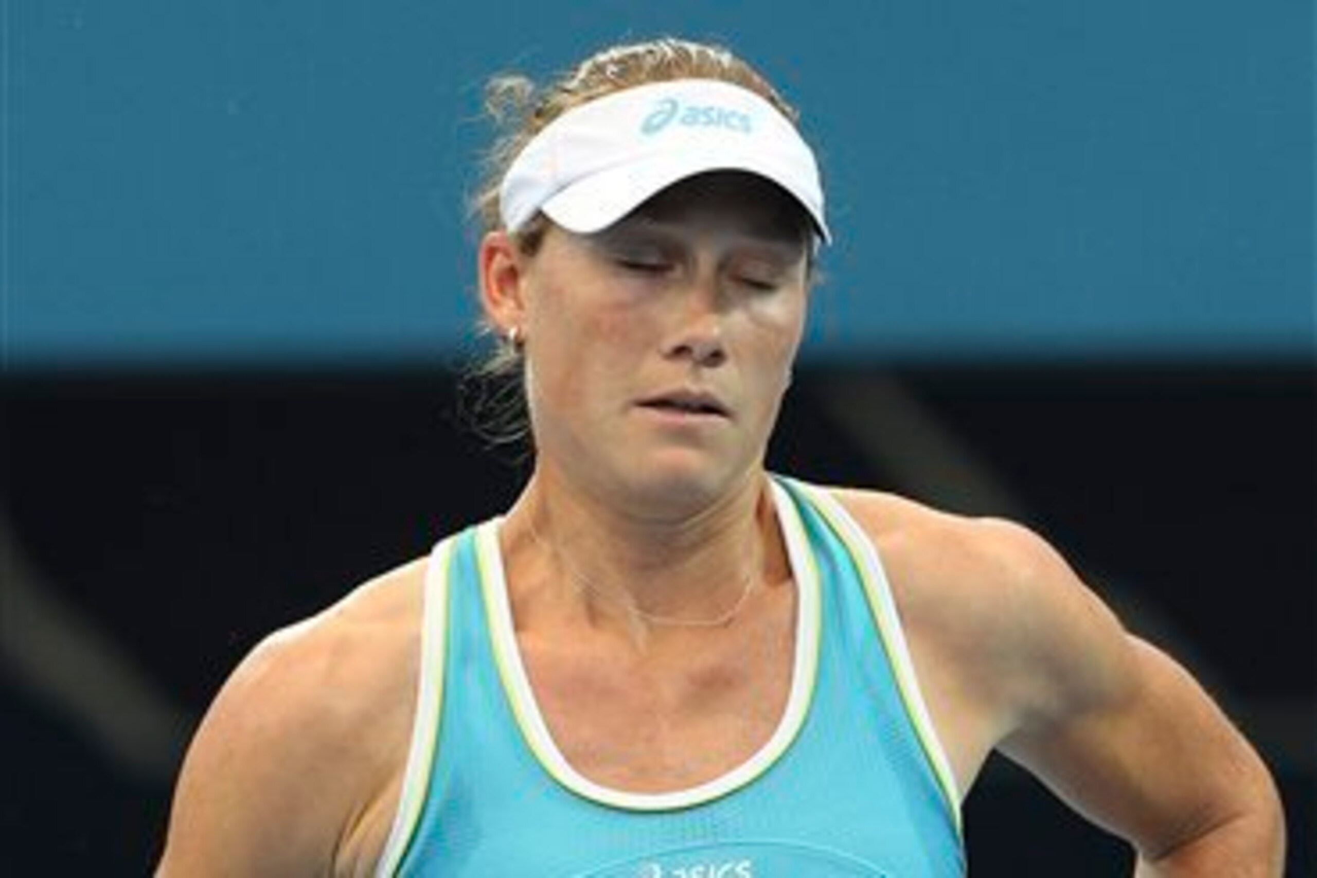 Stosur at the Brisbane International in January. Stosur at the Brisbane International in January.