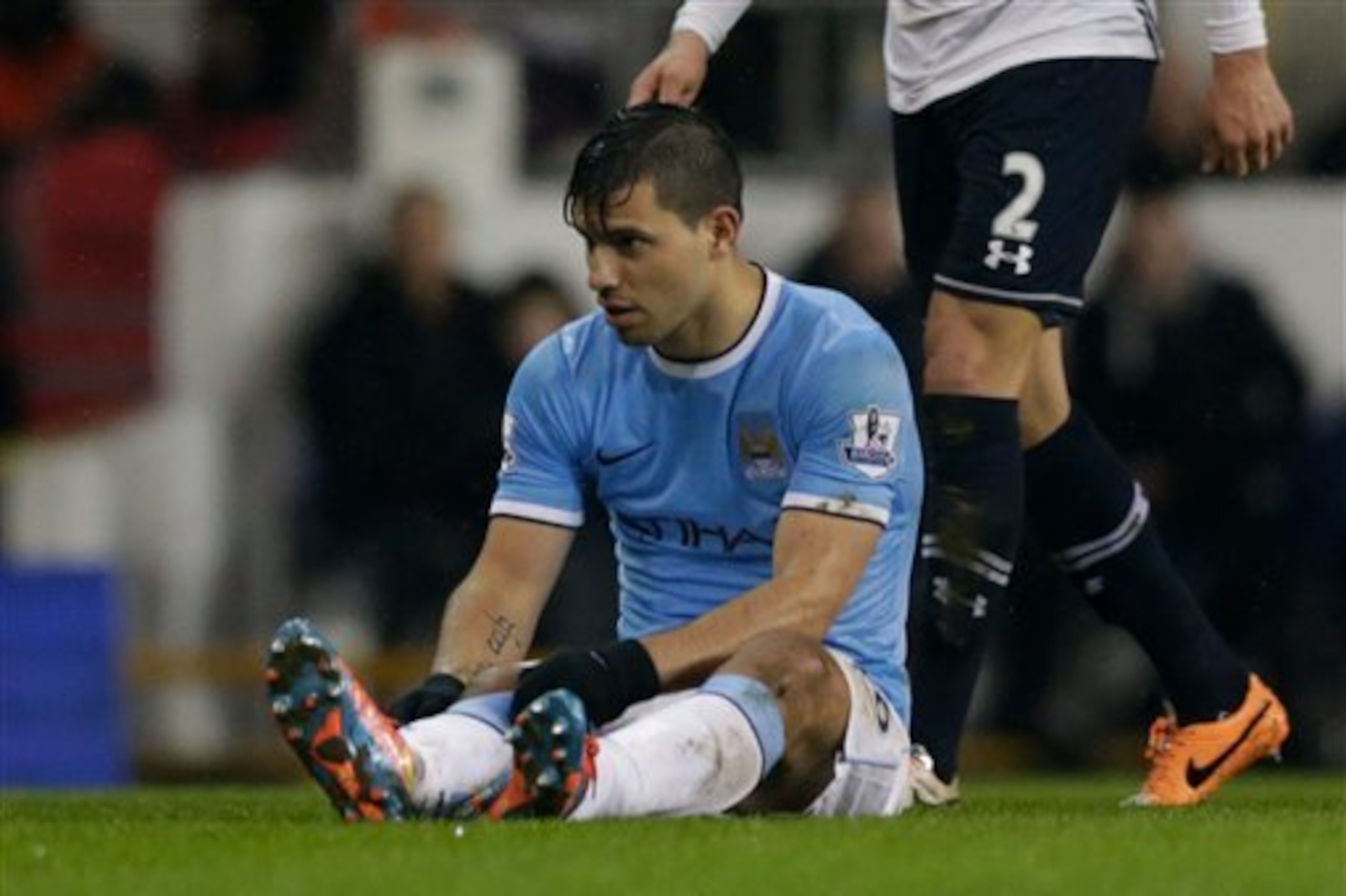 The injured Sergio Aguero should return for Man City's trip to Barcelona.