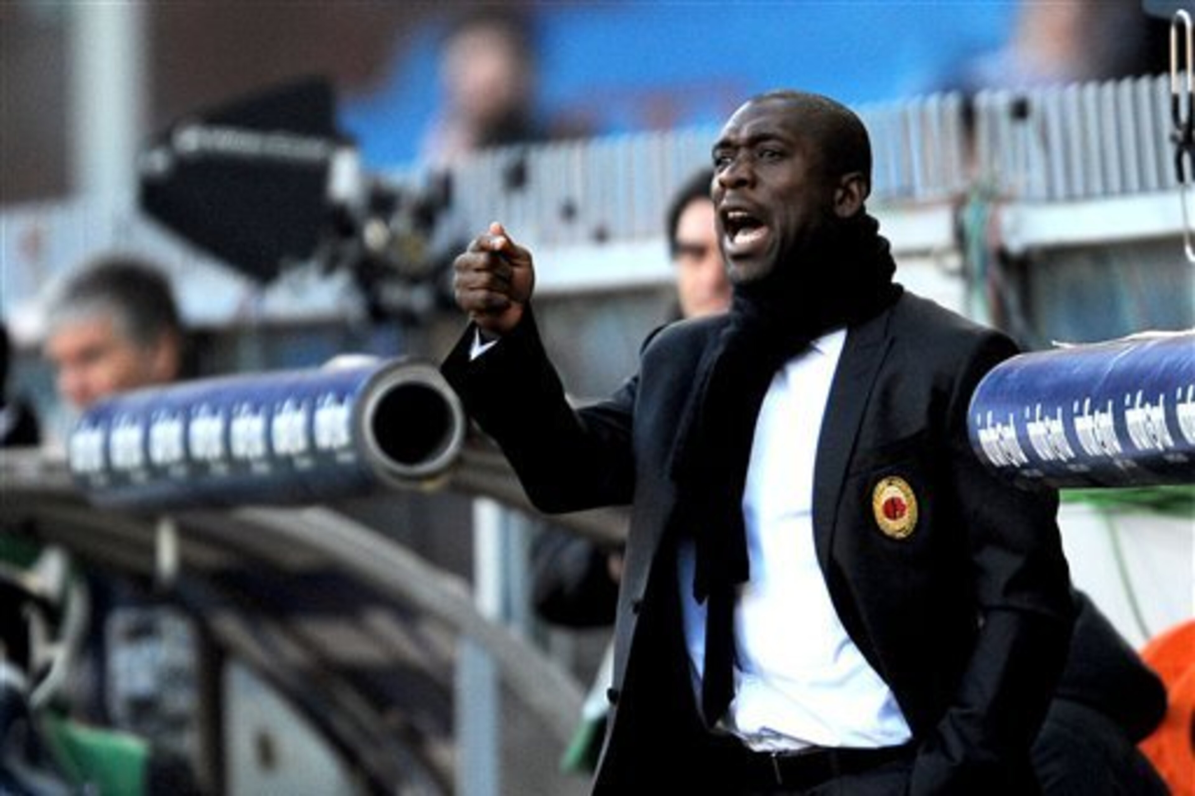 AC Milan coach Clarence Seedorf won the Champions League three times as a player.