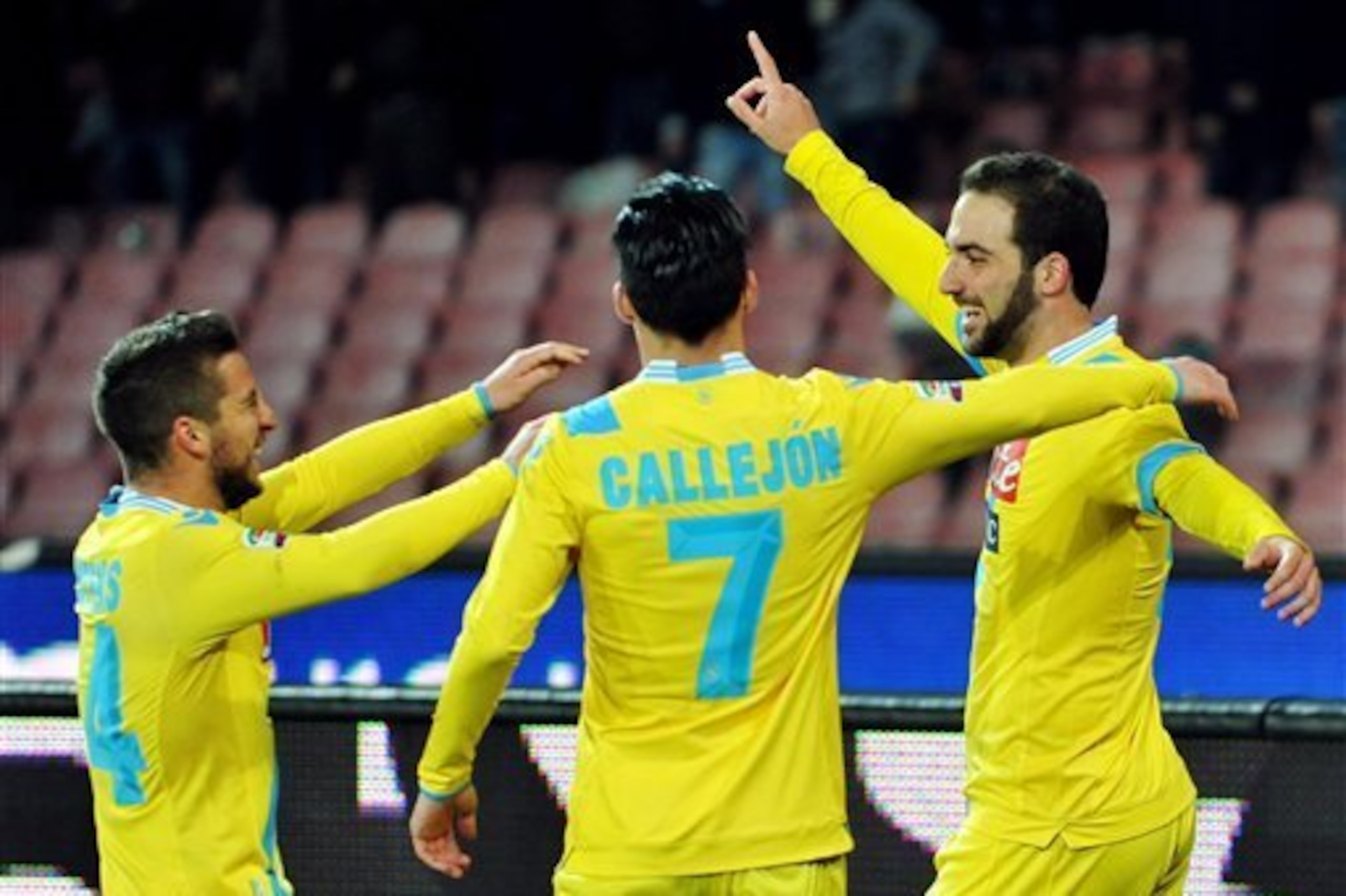 Napoli are favourites to progress against Swansea.