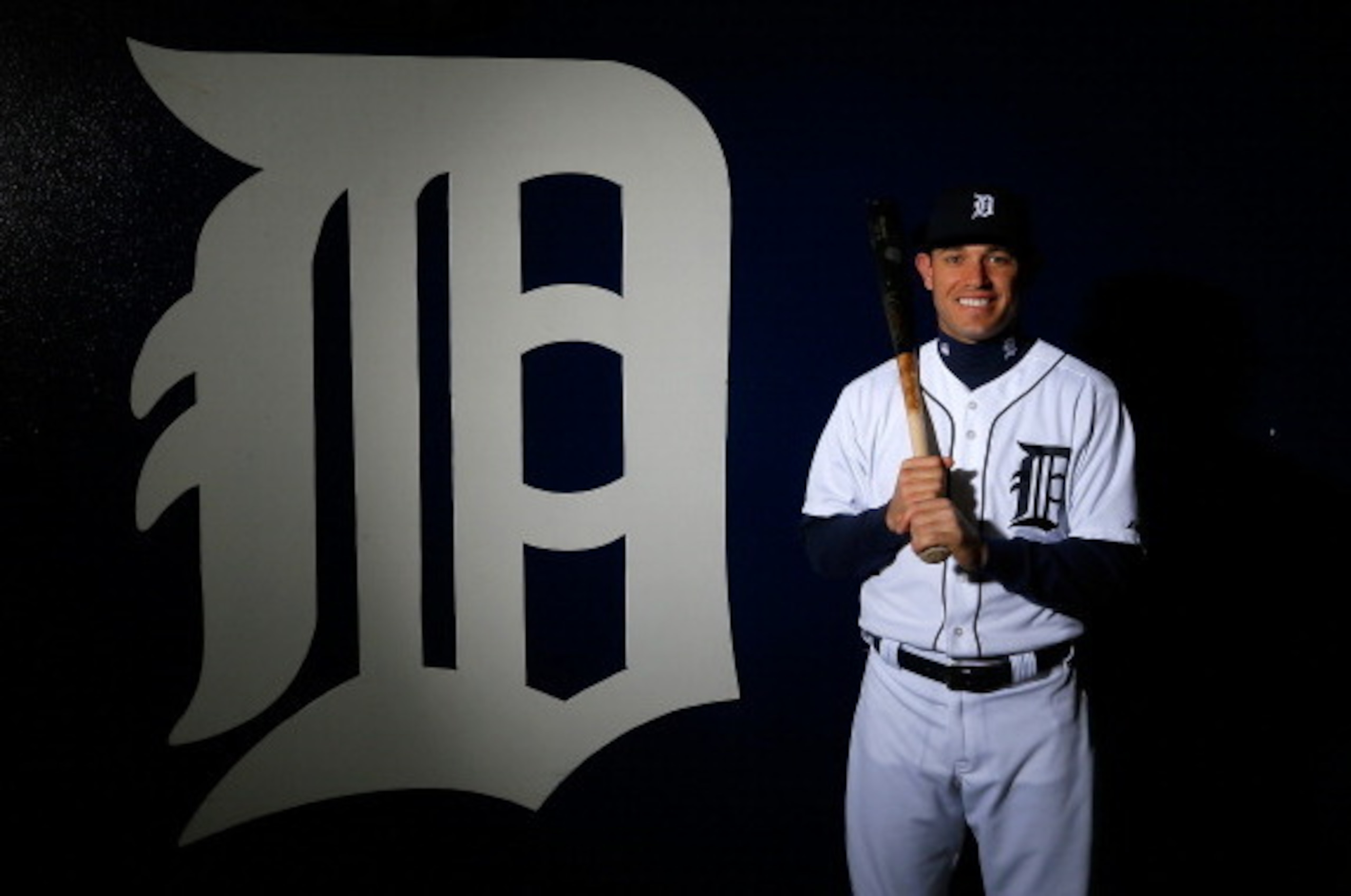 LAKELAND, FL - FEBRUARY 23:  Ian Kinsler #3 of the Detroit Tigers poses for a portrait during photo day on February 23, 2014 at Joker Marchant Stadium in Lakeland, Florida.  (Photo by Kevin C. Cox/Getty Images)