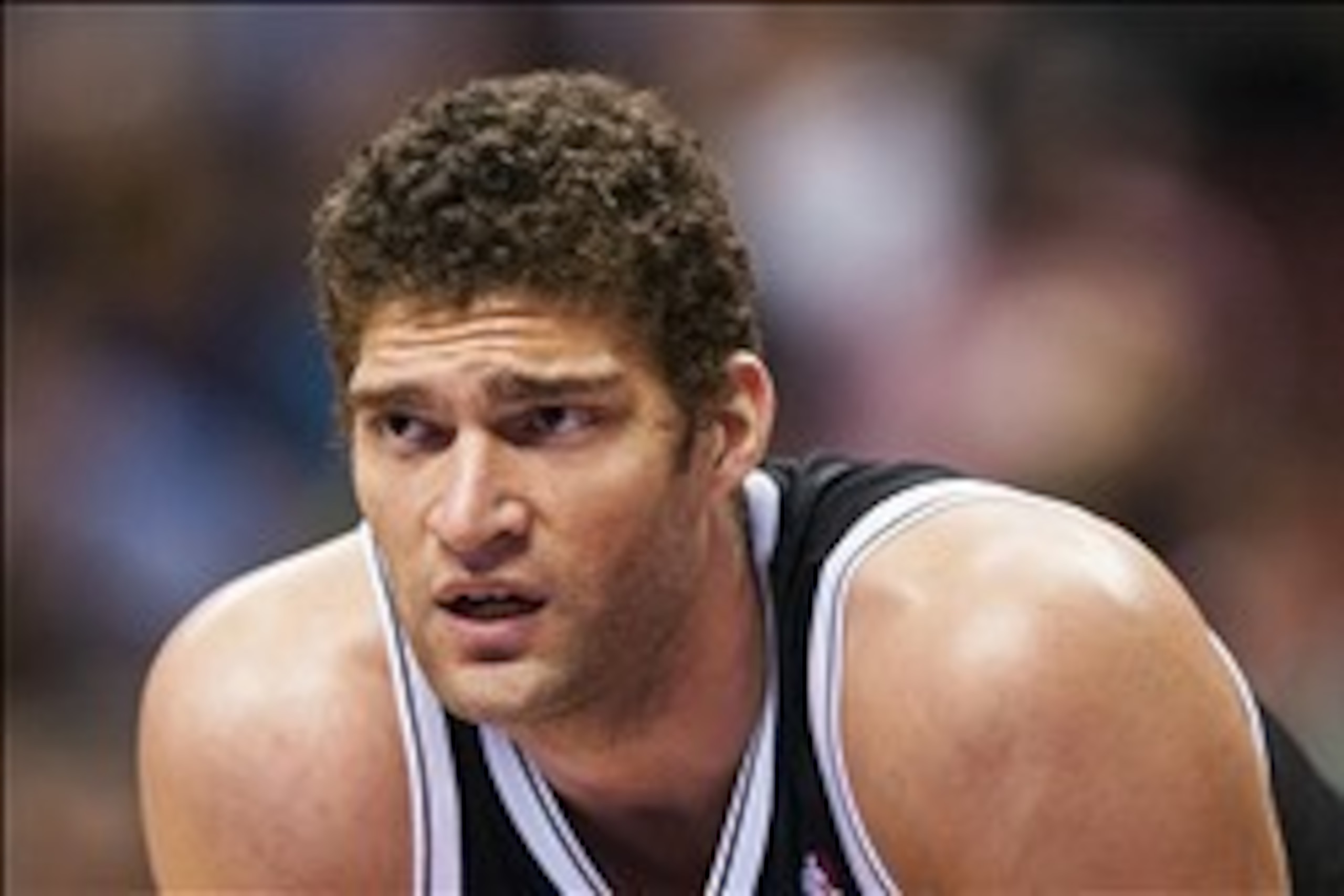 Dec 20, 2013; Philadelphia, PA, USA; Brooklyn Nets center Brook Lopez (11) during the second quarter against the Philadelphia 76ers at the Wells Fargo Center. The Sixers defeated the Nets 121-120 in overtime. Mandatory Credit: Howard Smith-USA TODAY Sport
