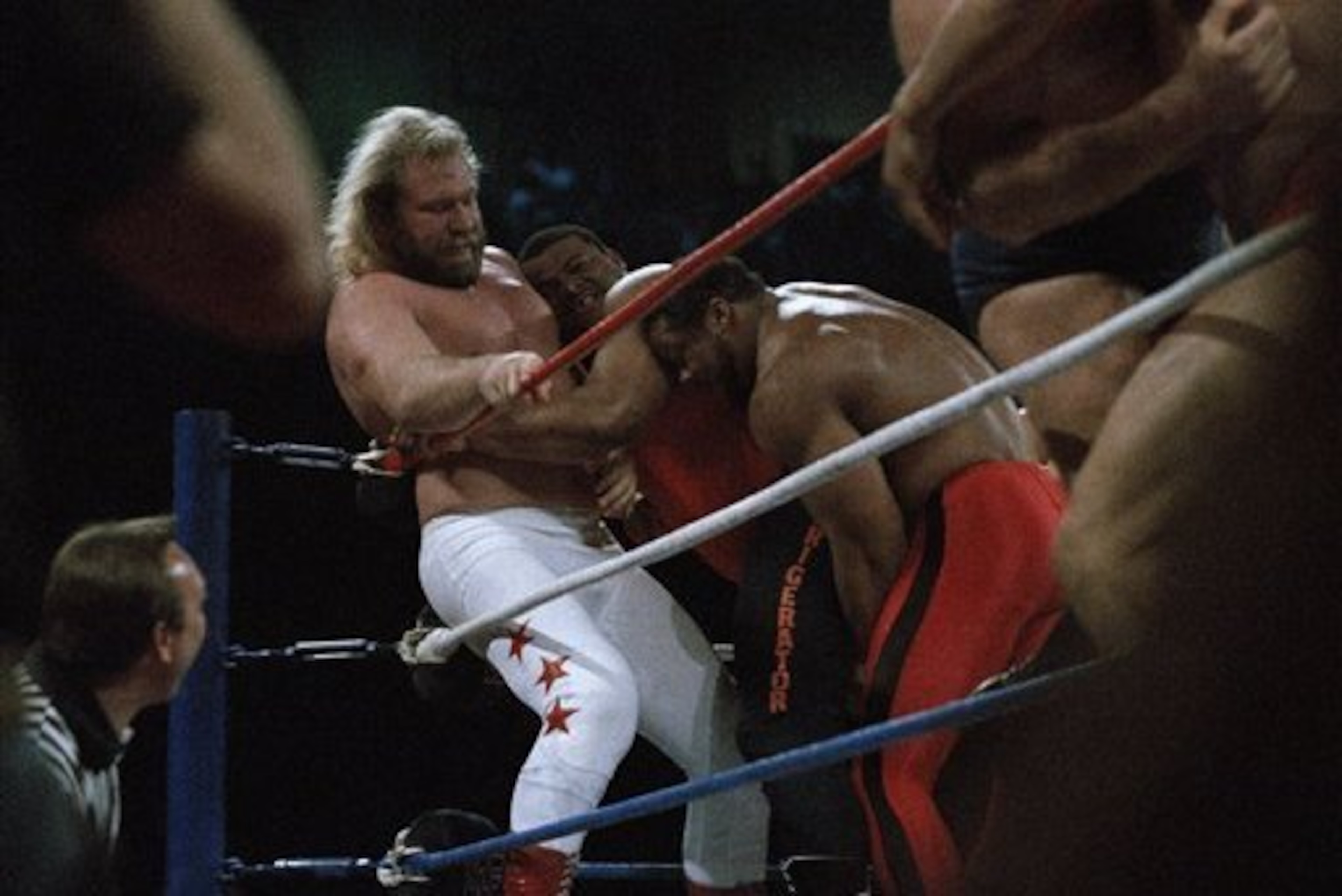 William Perry attacks Big John Studd.