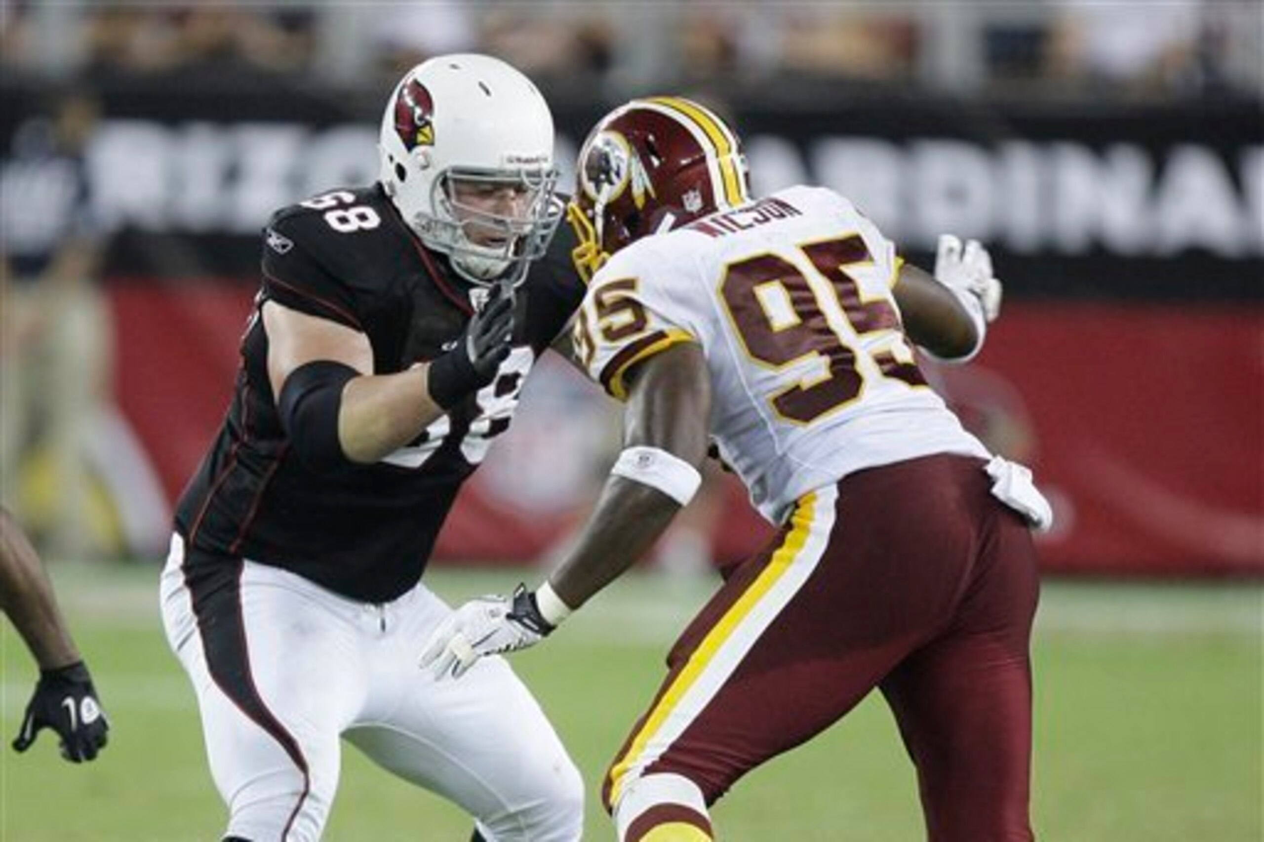 Tom Pestock (now Baron Corbin) playing for the Arizona Cardinals.