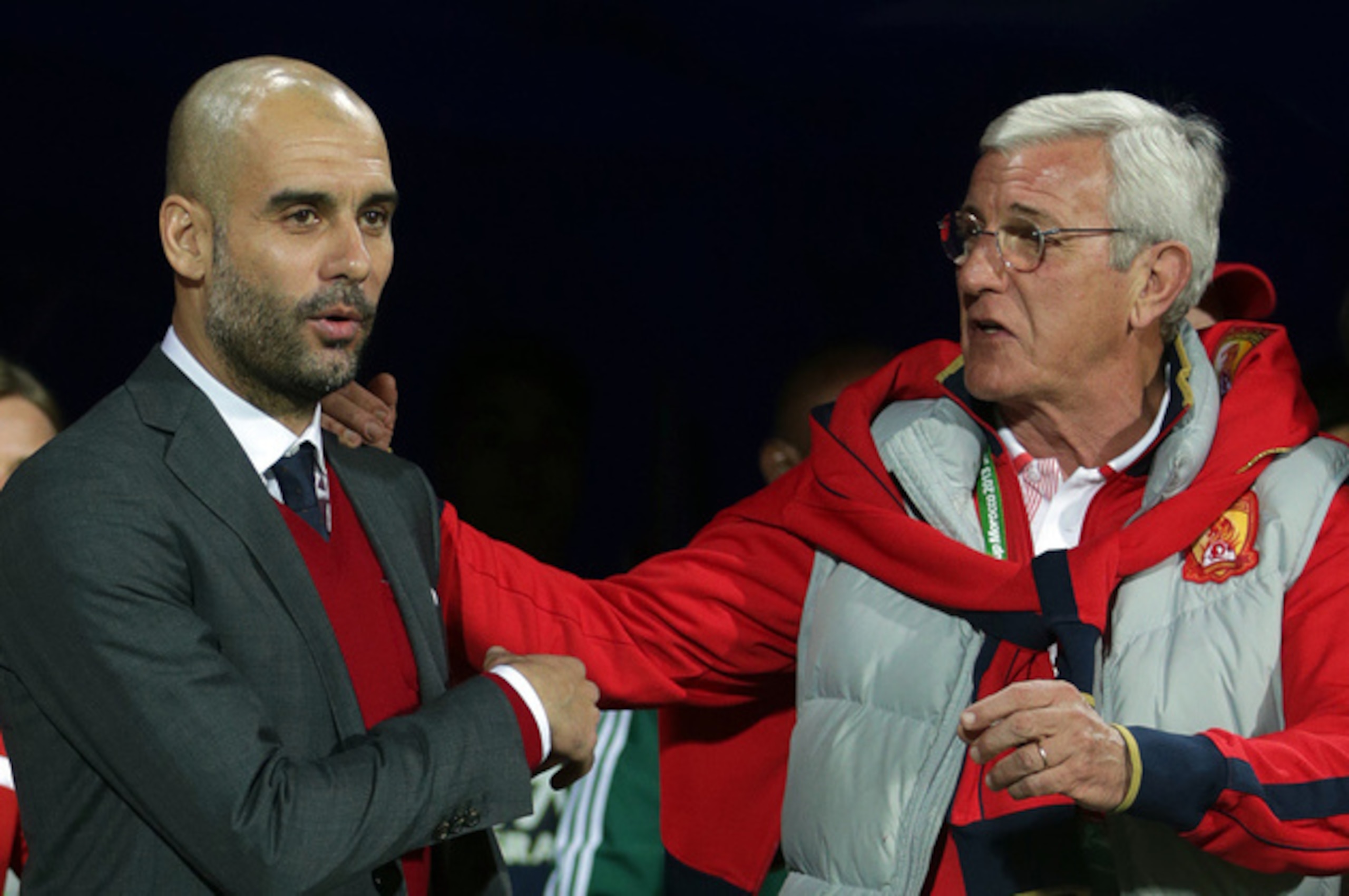 Lippi's side took on Bayern Munich at the Club World Cup.