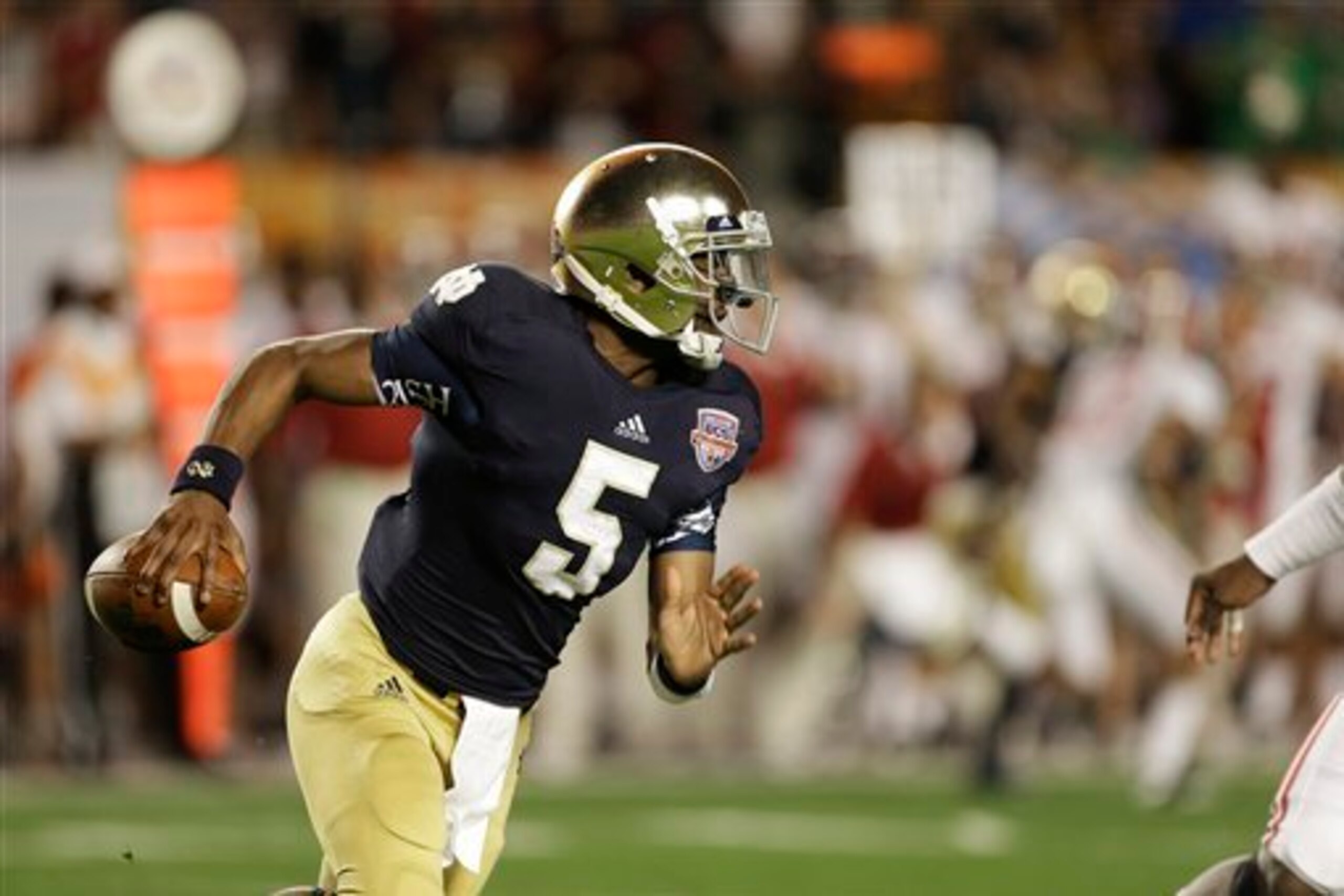 Golson hopes he will have a chance to redeem himself under center next season.