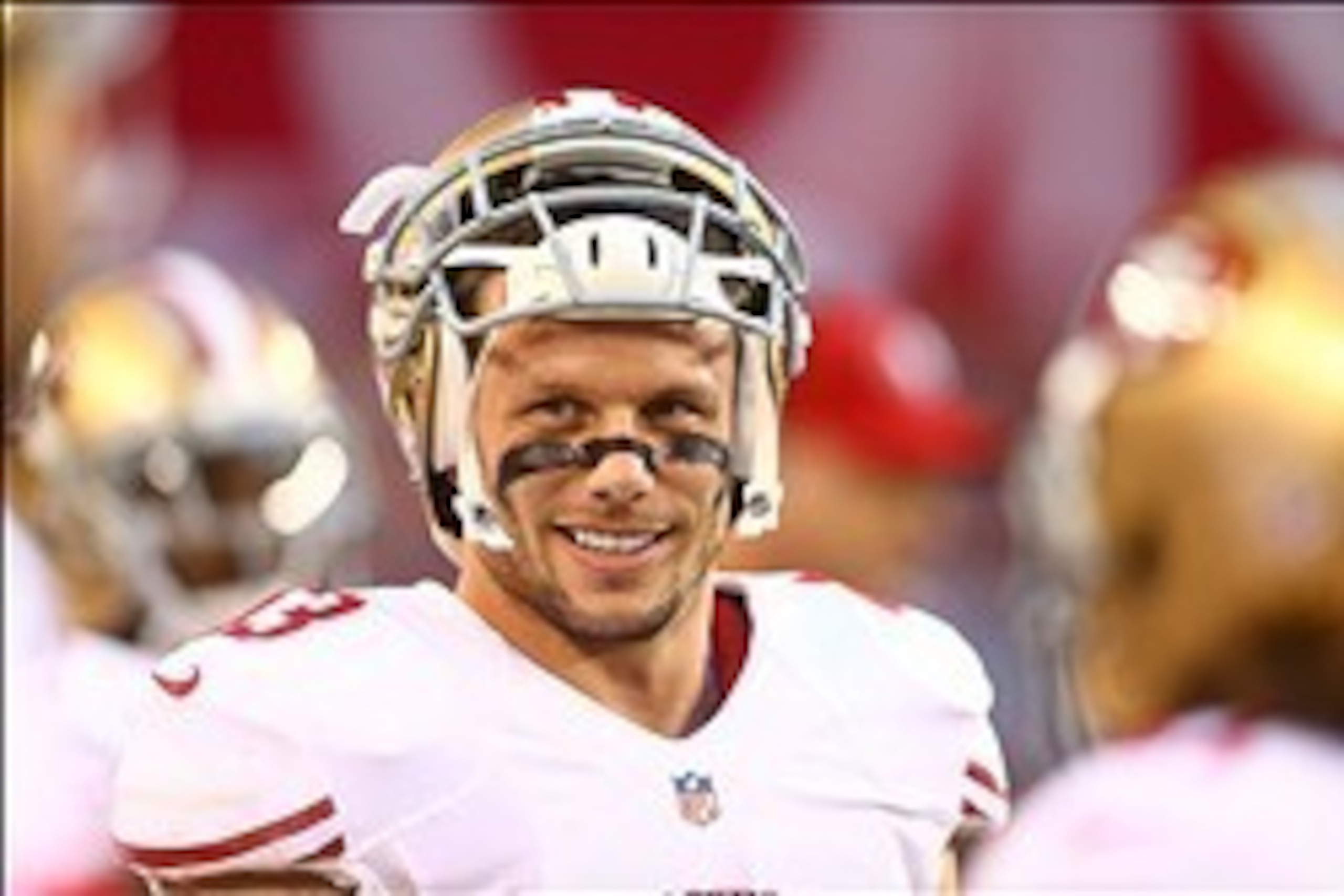Dec 29, 2013; Phoenix, AZ, USA; San Francisco 49ers safety Craig Dahl against the Arizona Cardinals at University of Phoenix Stadium. Mandatory Credit: Mark J. Rebilas-USA TODAY Sports