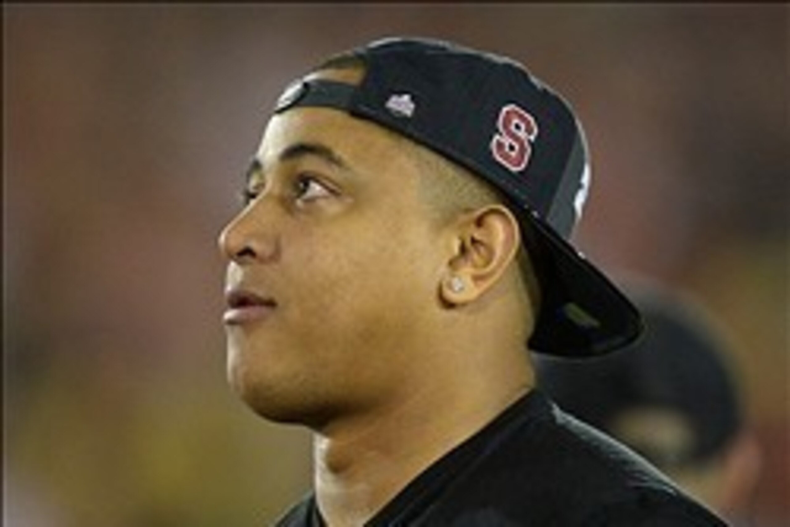 Nov 16, 2013; Los Angeles, CA, USA; Miami Dolphins offensive lineman and Stanford Cardinal alumnus Jonathan Martin attends the game against the Southern California Trojans at Los Angeles Memorial Coliseum. Mandatory Credit: Kirby Lee-USA TODAY Sports