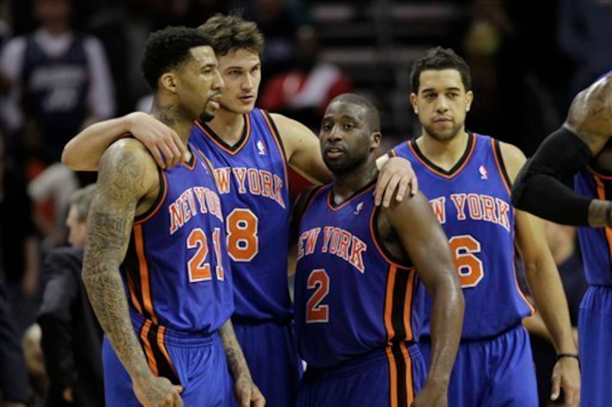 Behold, the victims of the purge to obtain Carmelo Anthony.