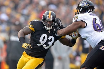 Jason Worilds had the best season of his career in 2013. He finished with eight sacks.