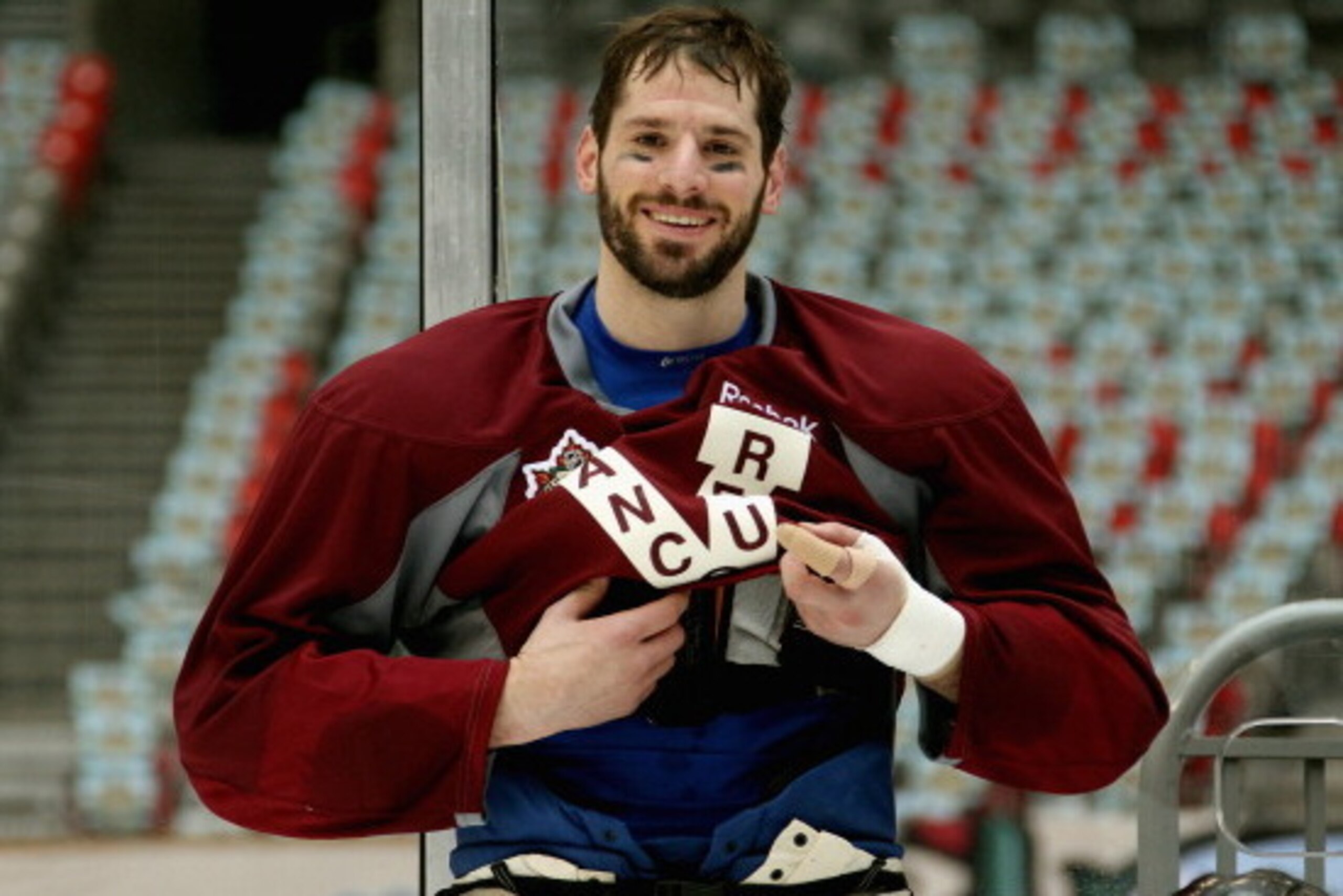 VANCOUVER, BC - MARCH 01:  (EDITORIAL USE ONLY) Ryan Kesler #17 of the Vancouver Canucks smiles during the family skate after practice for the 2014 Tim Hortons NHL Heritage Classic game at BC Place on March 1, 2014 in Vancouver, British Columbia, Canada. 