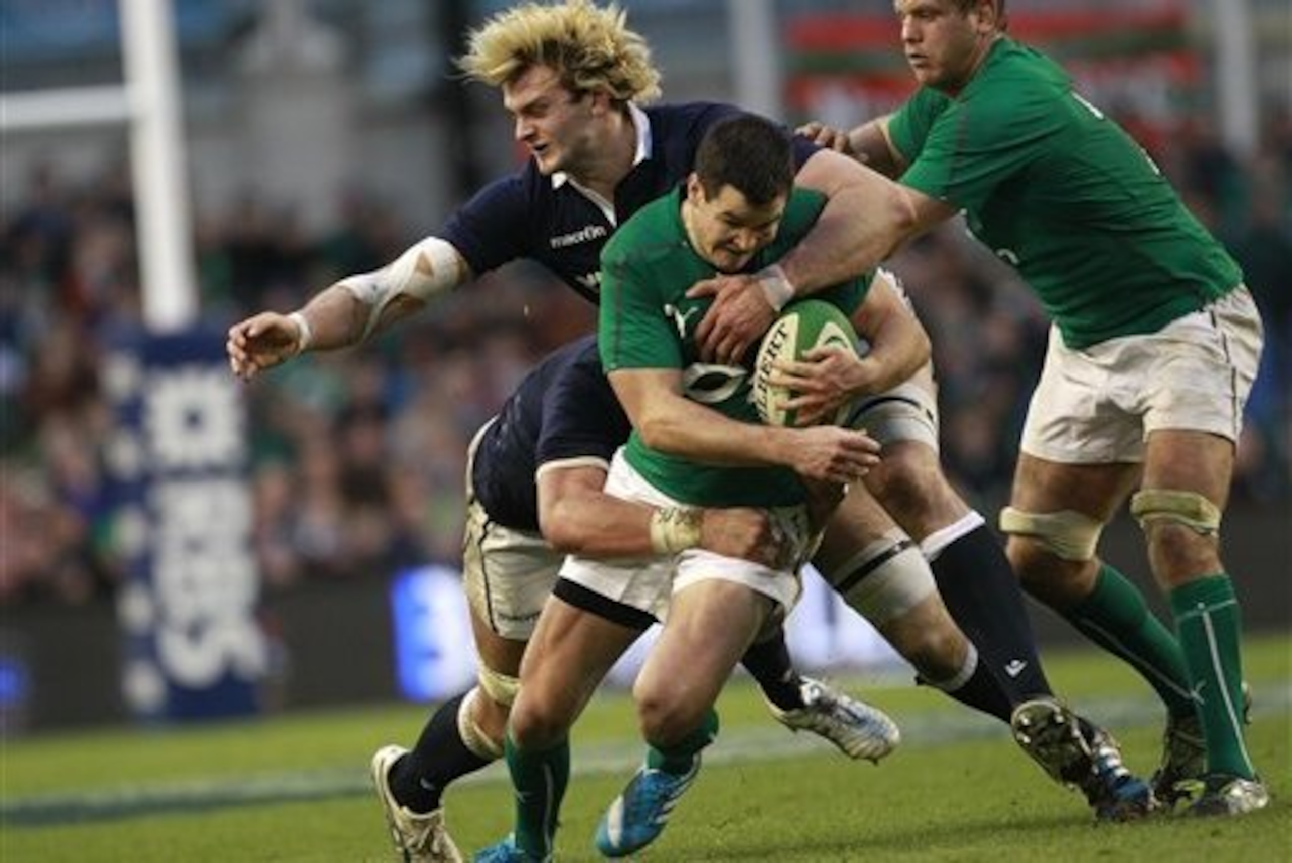 Ireland will have to battle hard in their fixture with Italy.