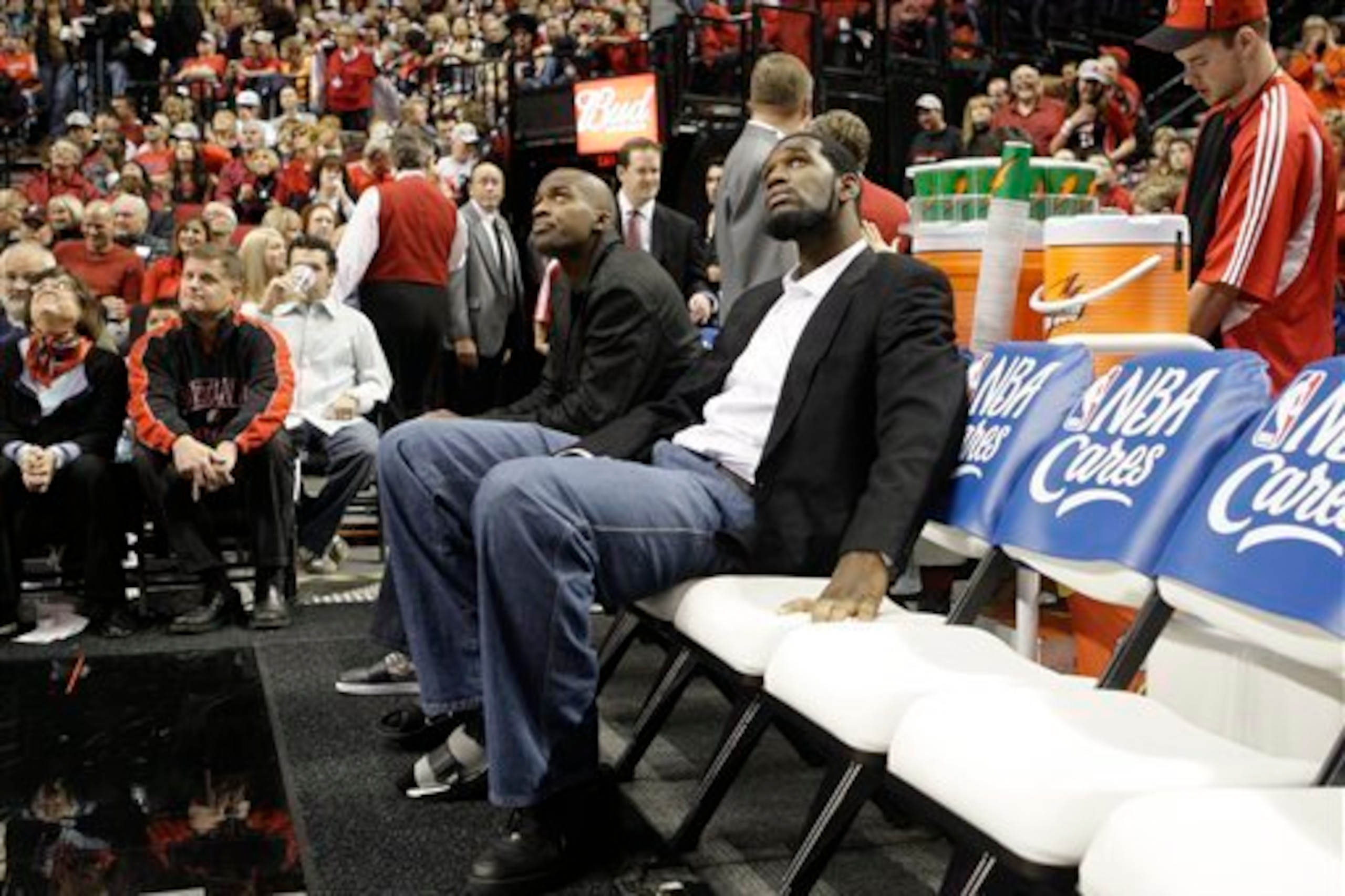 Greg Oden was drafted to be a center. Instead, he's largely played the bench.