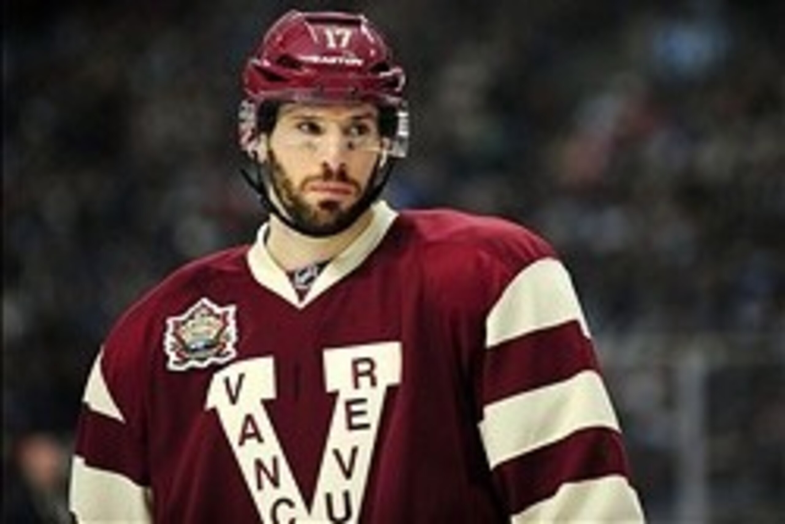 Mar 2, 2014; Vancouver, British Columbia, CAN; Vancouver Canucks center Ryan Kesler (17) during the second period in the Heritage Classic hockey game against the Ottawa Senators at BC Place. Mandatory Credit: Anne-Marie Sorvin-USA TODAY Sports