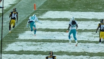 Brown was inches away from making the most exciting play of his young career.