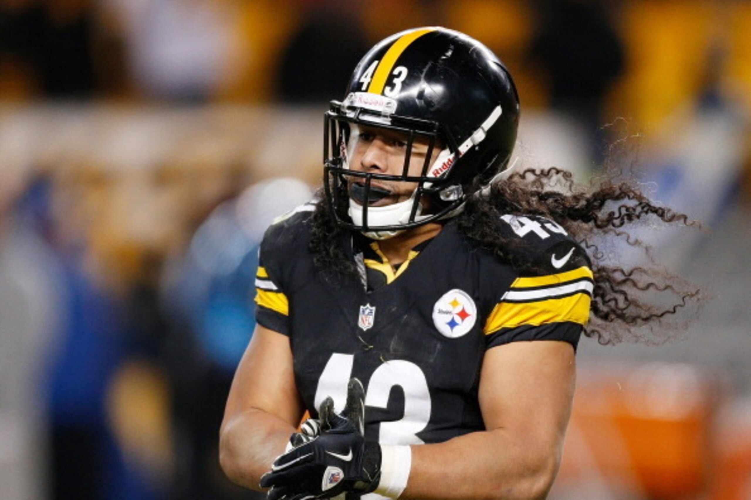 PITTSBURGH, PA - DECEMBER 15: Troy Polamalu #43 of the Pittsburgh Steelers leaves the field after breaking up a fourth down pass play against the Cincinnati Bengals during the fourth quarter at Heinz Field on December 15, 2013 in Pittsburgh, Pennsylvania PITTSBURGH, PA - DECEMBER 15: Troy Polamalu #43 of the Pittsburgh Steelers leaves the field after breaking up a fourth down pass play against the Cincinnati Bengals during the fourth quarter at Heinz Field on December 15, 2013 in Pittsburgh, Pennsylvania