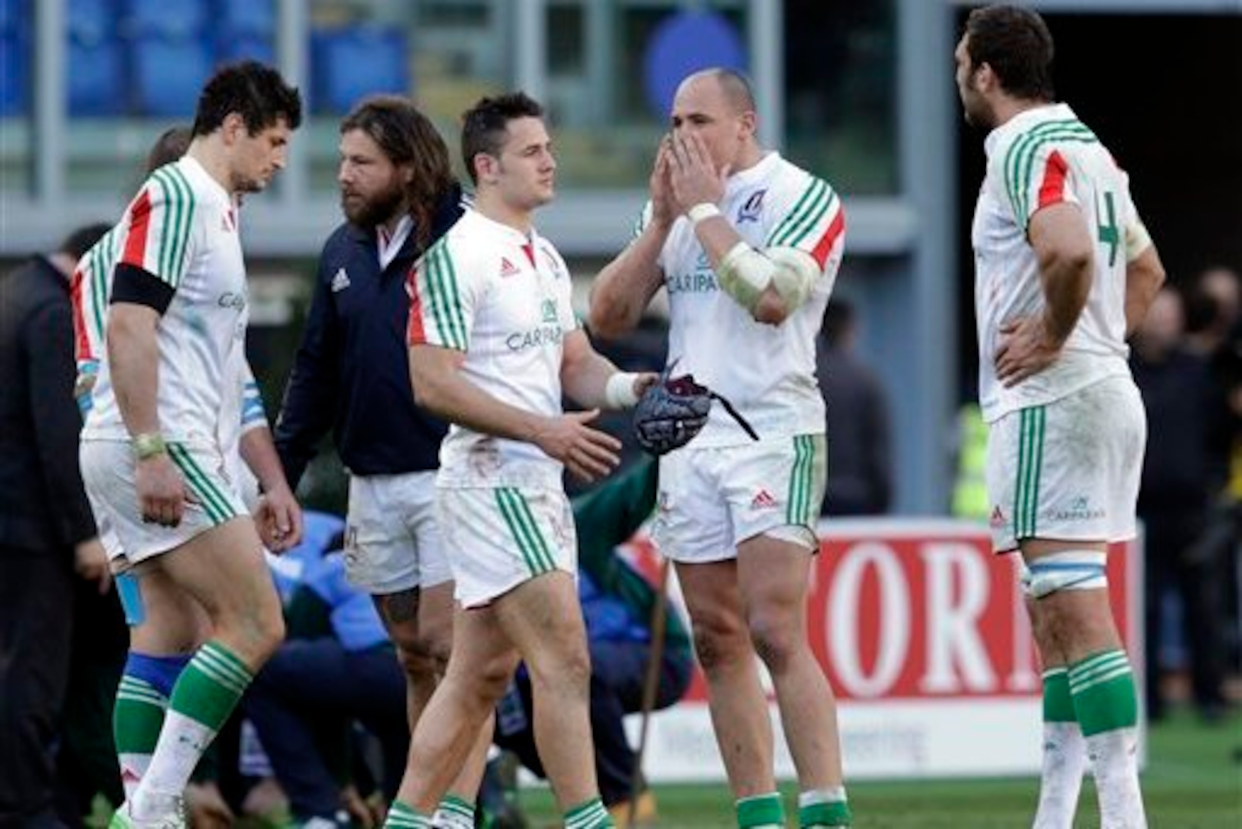 Italy left deflated after letting their lead slip against Scotland.