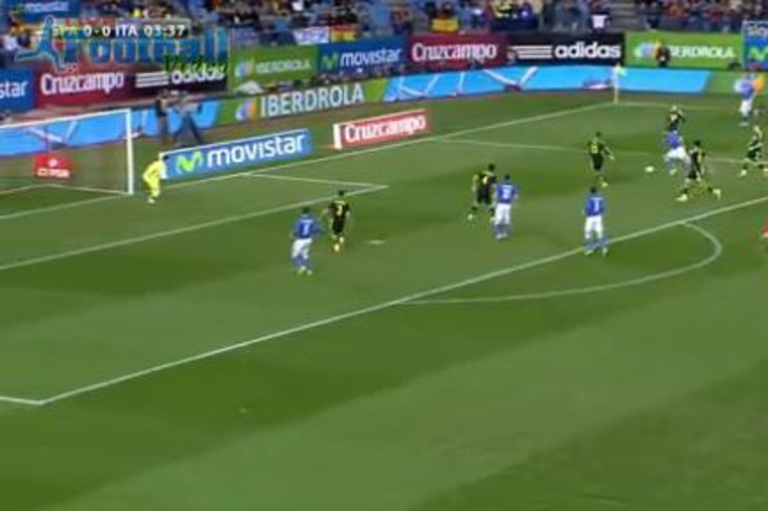 Italy get numbers forward in attack