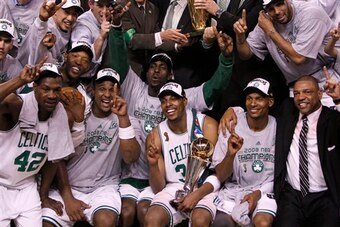 Davis earned a ring with Kevin Garnett and Doc Rivers in 2008.