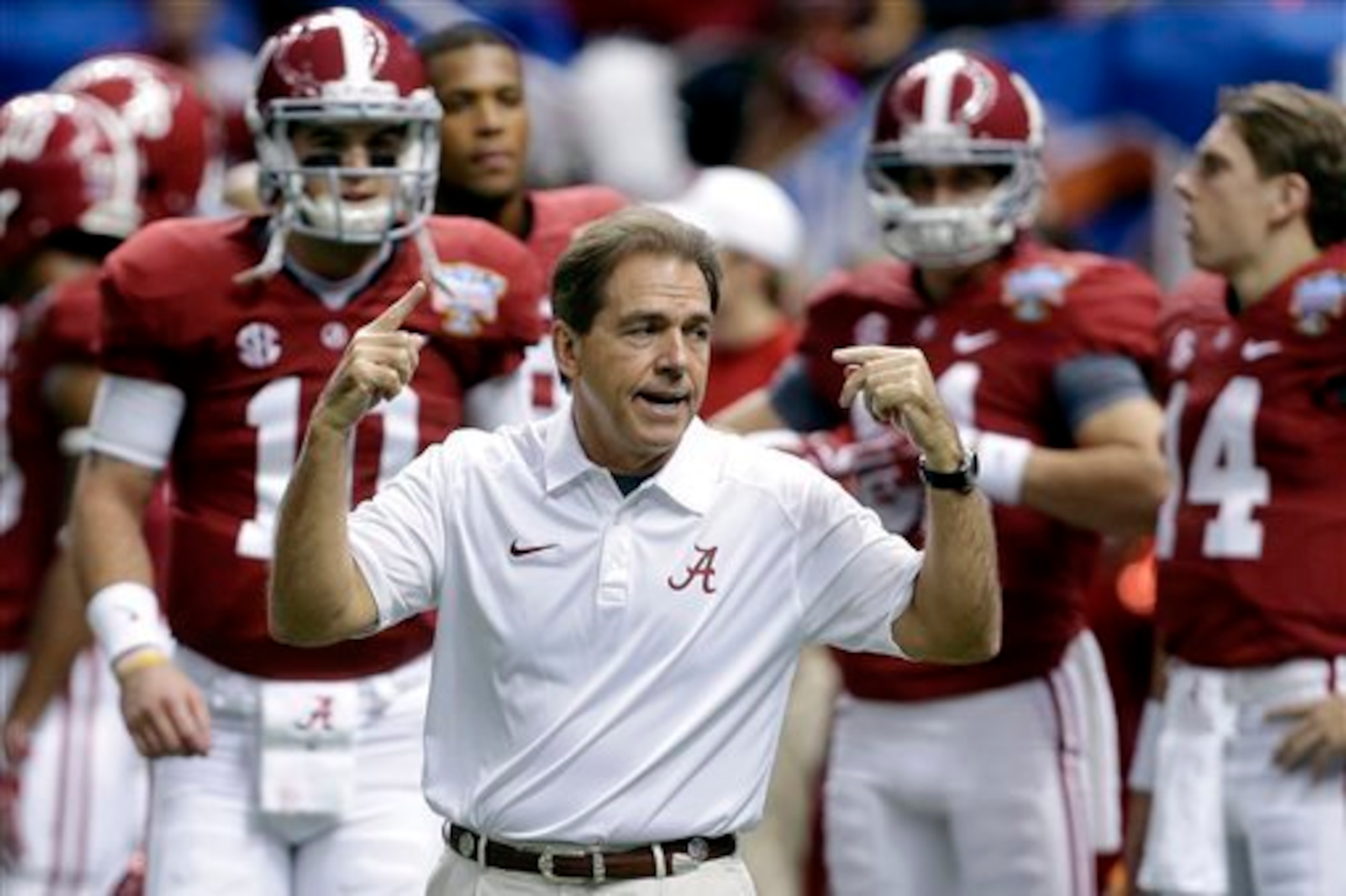 Alabama coach Nick Saban was a major proponent of the "tempo rule" now tabled by the NCAA.