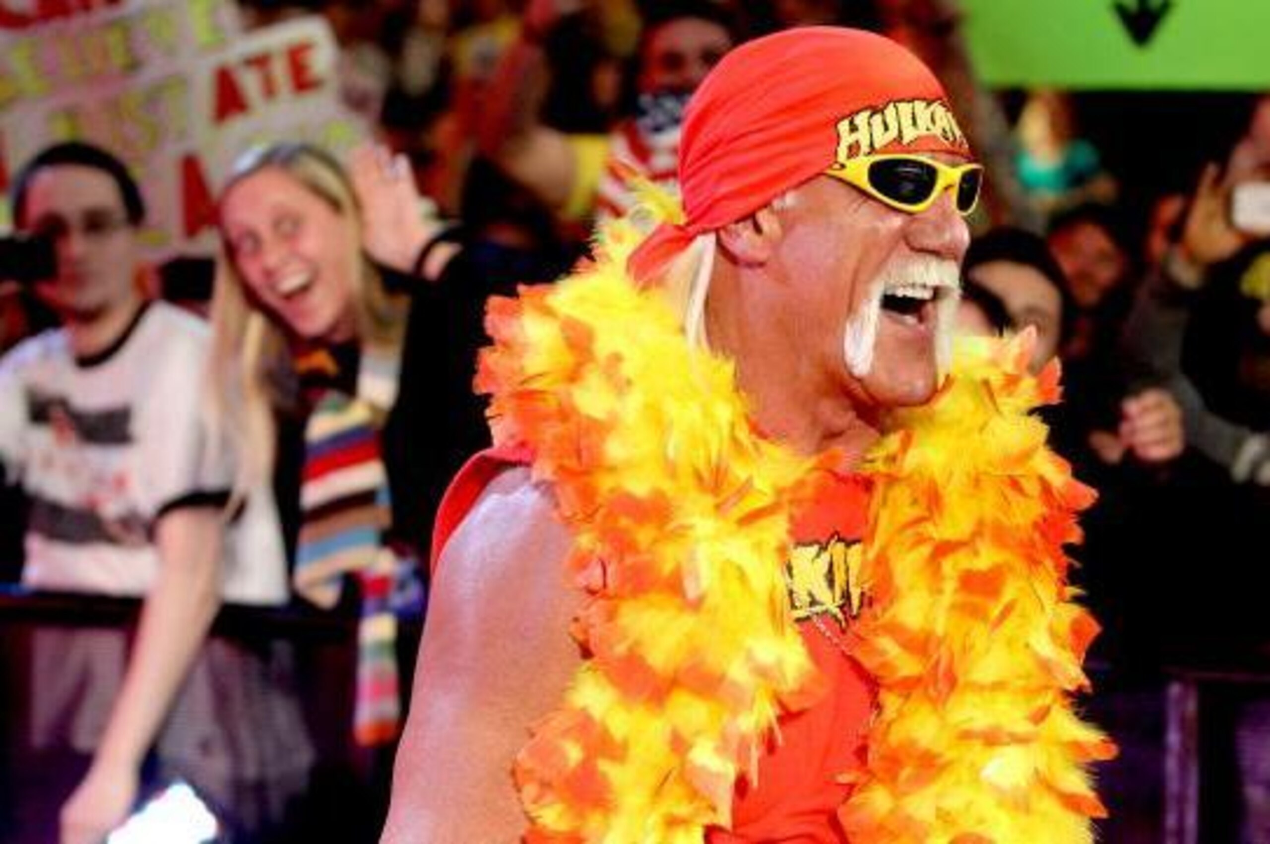 Hogan, back on Raw.