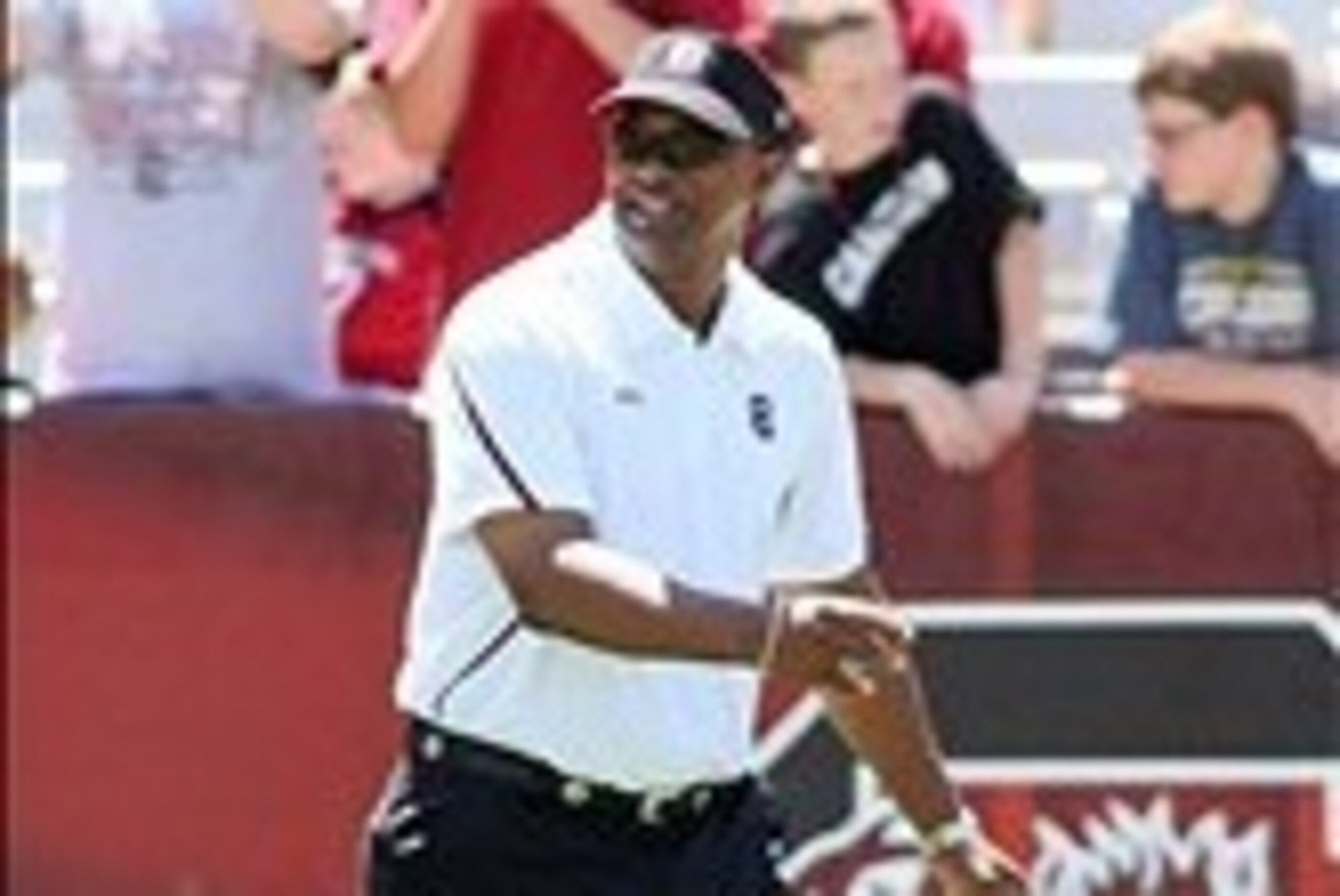 Apr 14, 2012; Columbia, SC, USA South Carolina Gamecocks defensive coordinator Lorenzo Ward walks down the sidelines during the second quarter of the Garnet and Black spring game at Williams Brice Stadium. Mandatory Credit: Jeremy Brevard-USA TODAY Sports