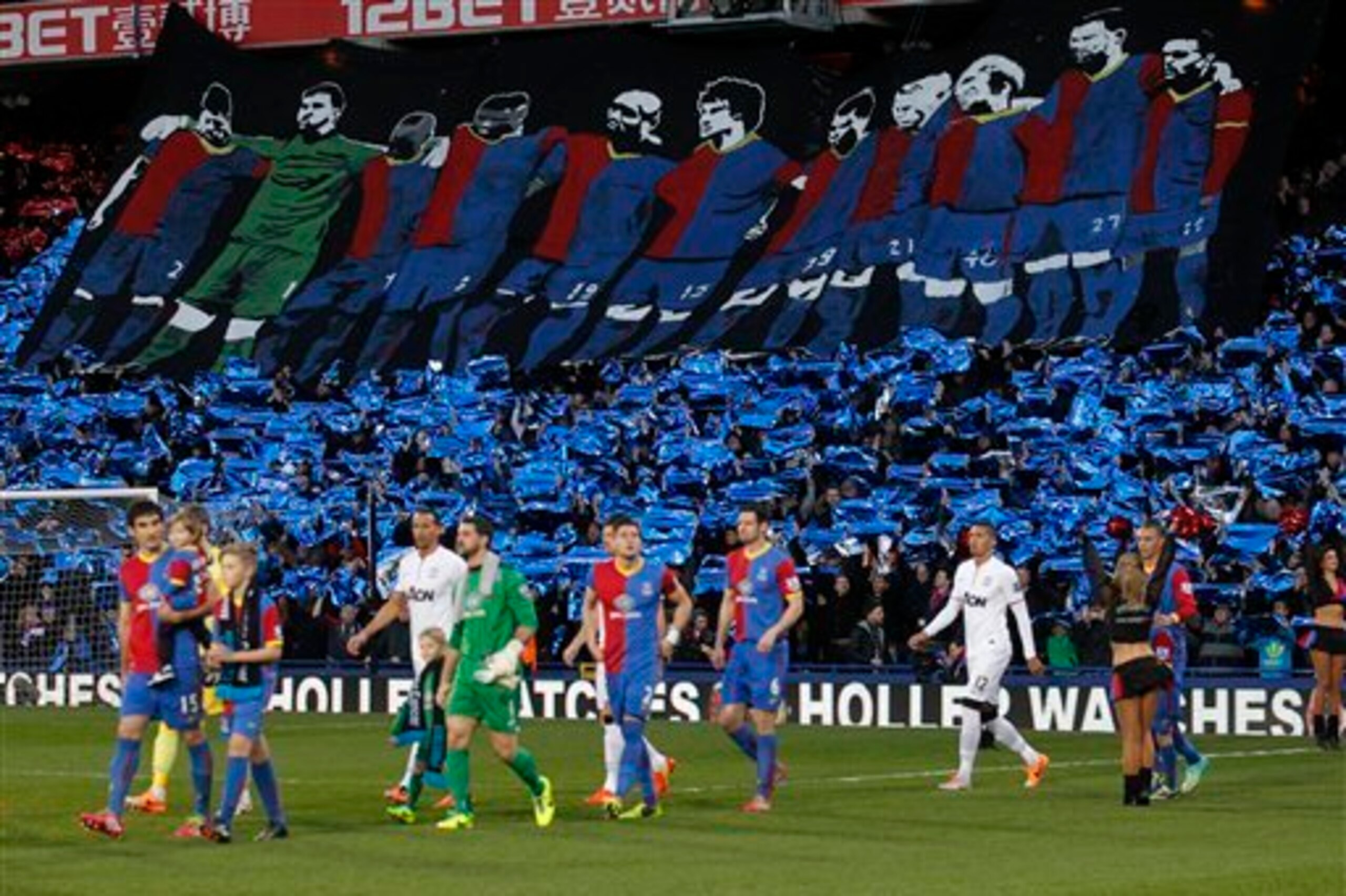 Palace will be hoping their supporters can cheer them to victory over Saints.