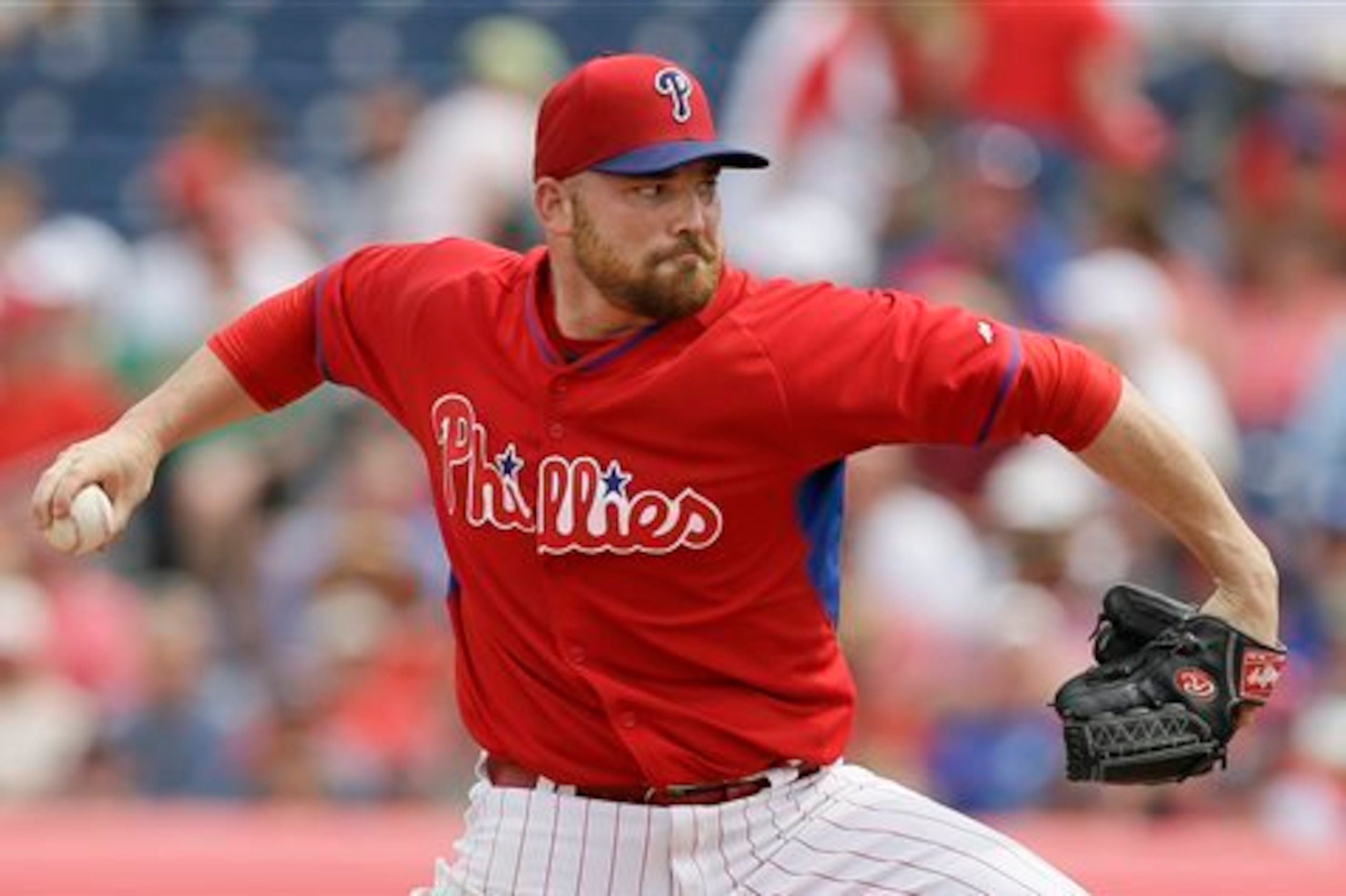 Sean O'Sullivan has major league experience and is looking at a long-relief role with the Phillies.