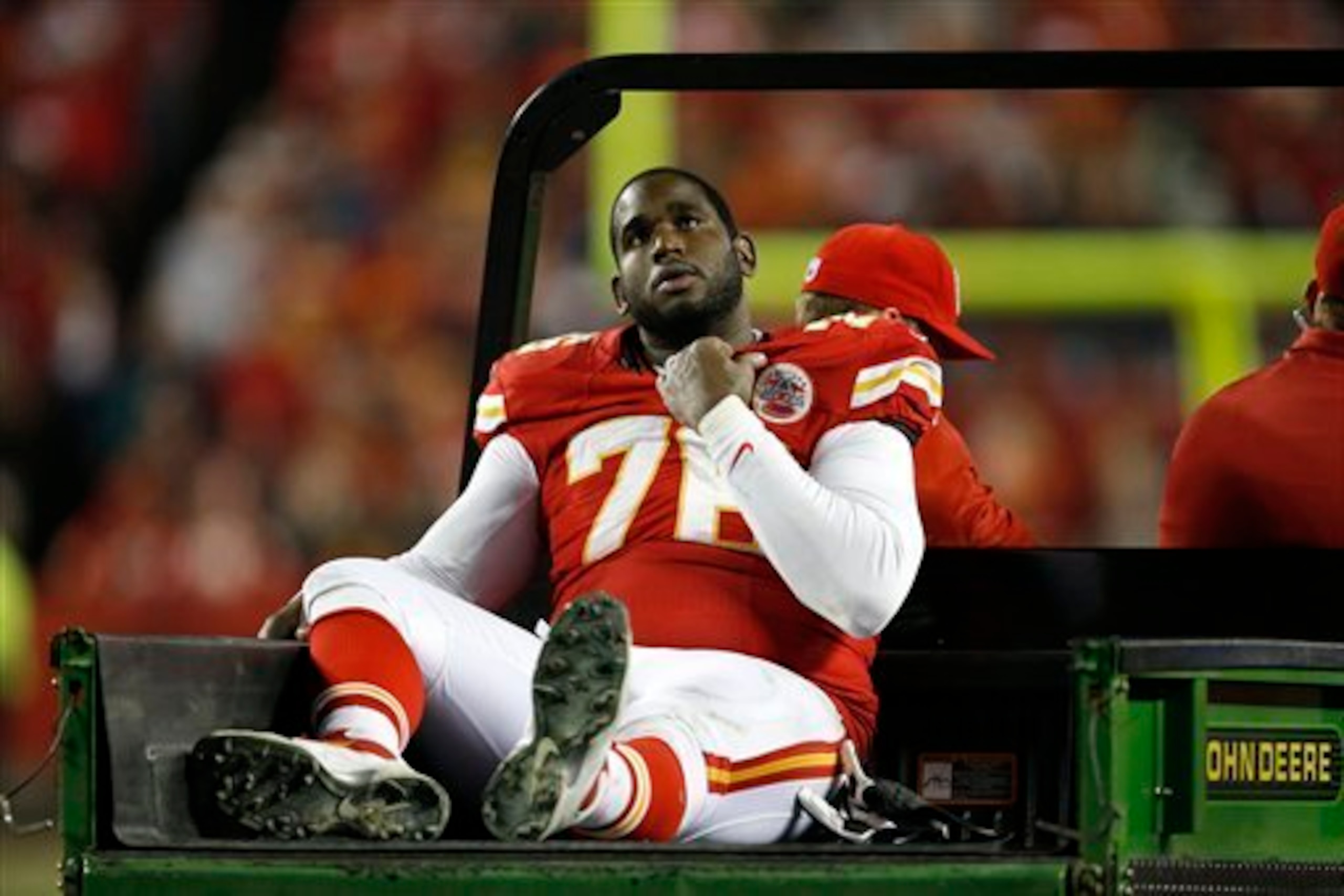 Albert missed four games in 2013 with a knee injury.