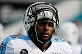 Dec 22, 2013; Jacksonville, FL, USA; Tennessee Titans cornerback Alterraun Verner (20) works out prior to the game against the Jacksonville Jaguars  at EverBank Field. Mandatory Credit: Kim Klement-USA TODAY Sports