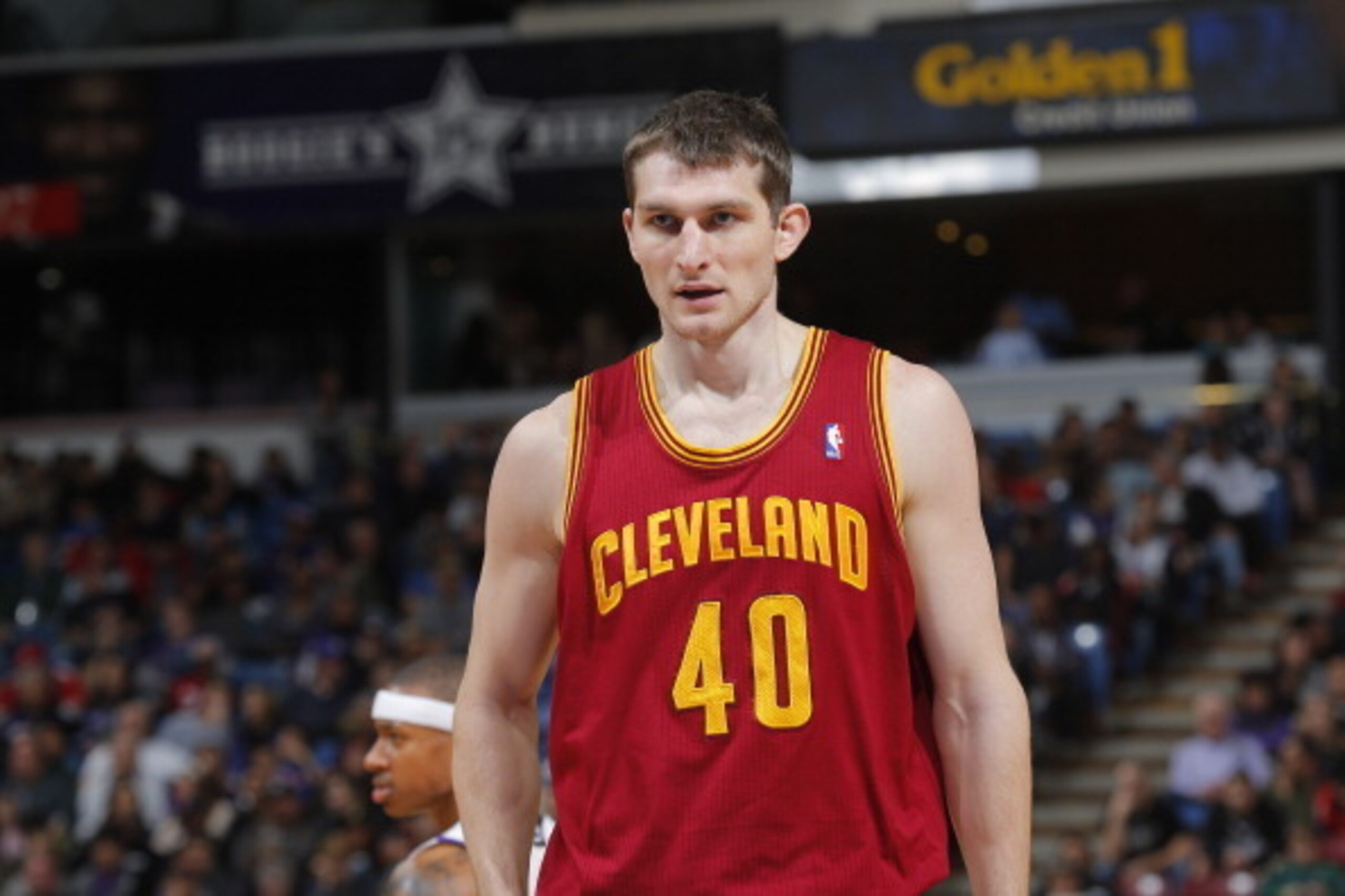 SACRAMENTO, CA - JANUARY 12: Tyler Zeller #40 of the Cleveland Cavaliers in a game against the Sacramento Kings on January 12, 2014 at Sleep Train Arena in Sacramento, California. NOTE TO USER: User expressly acknowledges and agrees that, by downloading a