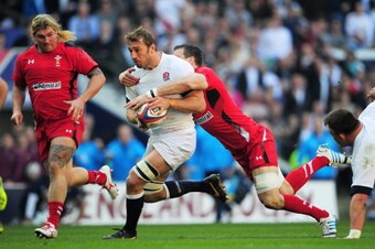 LONDON, ENGLAND - MARCH 09:  Chris Robshaw of England is tackled by Sam Warburton of Wales during the RBS Six Nations match between England and Wales at Twickenham Stadium on March 9, 2014 in London, England.  (Photo by Shaun Botterill/Getty Images)